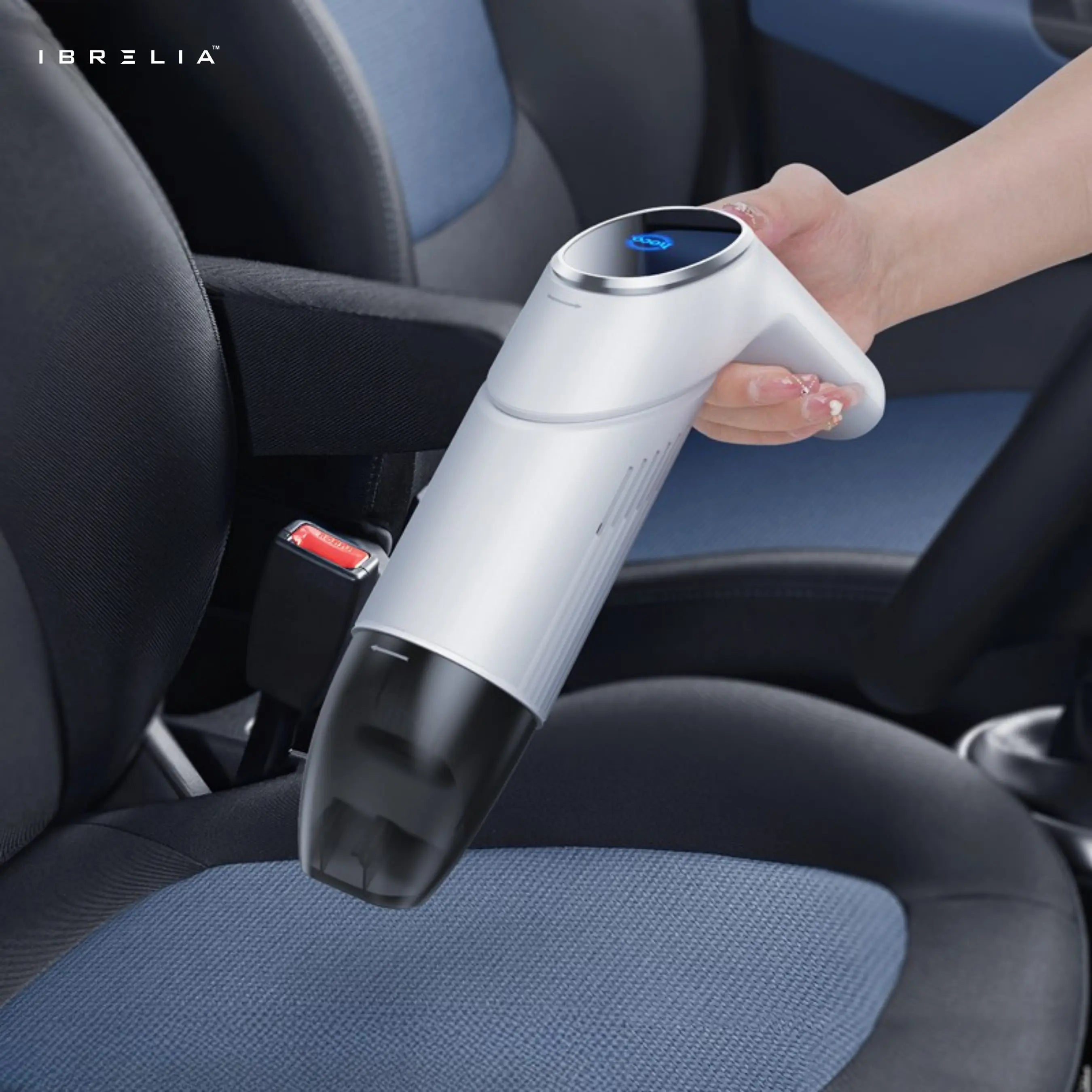 HOCO ZP6 Speed Portable Car Vacuum Cleaner – 55W High Suction, 4000mAh Foldable Design | IBRELIA™ IBRELIA