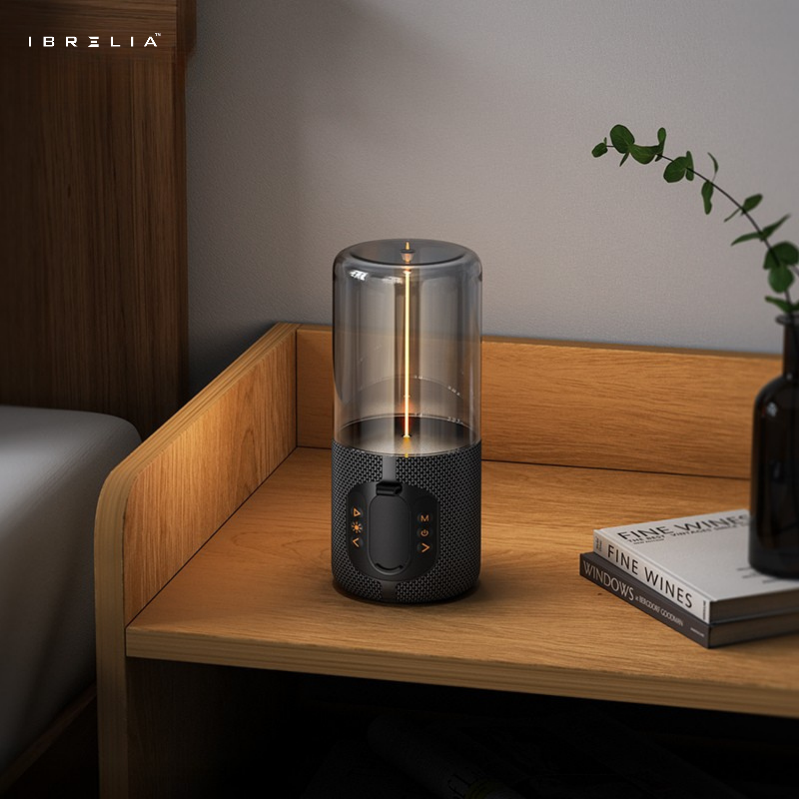 HOCO BS64 Rocker BT Speaker – 5W Magnetic Light Wireless Speaker with Bendable LED Filament & TWS | IBRELIA™ IBRELIA