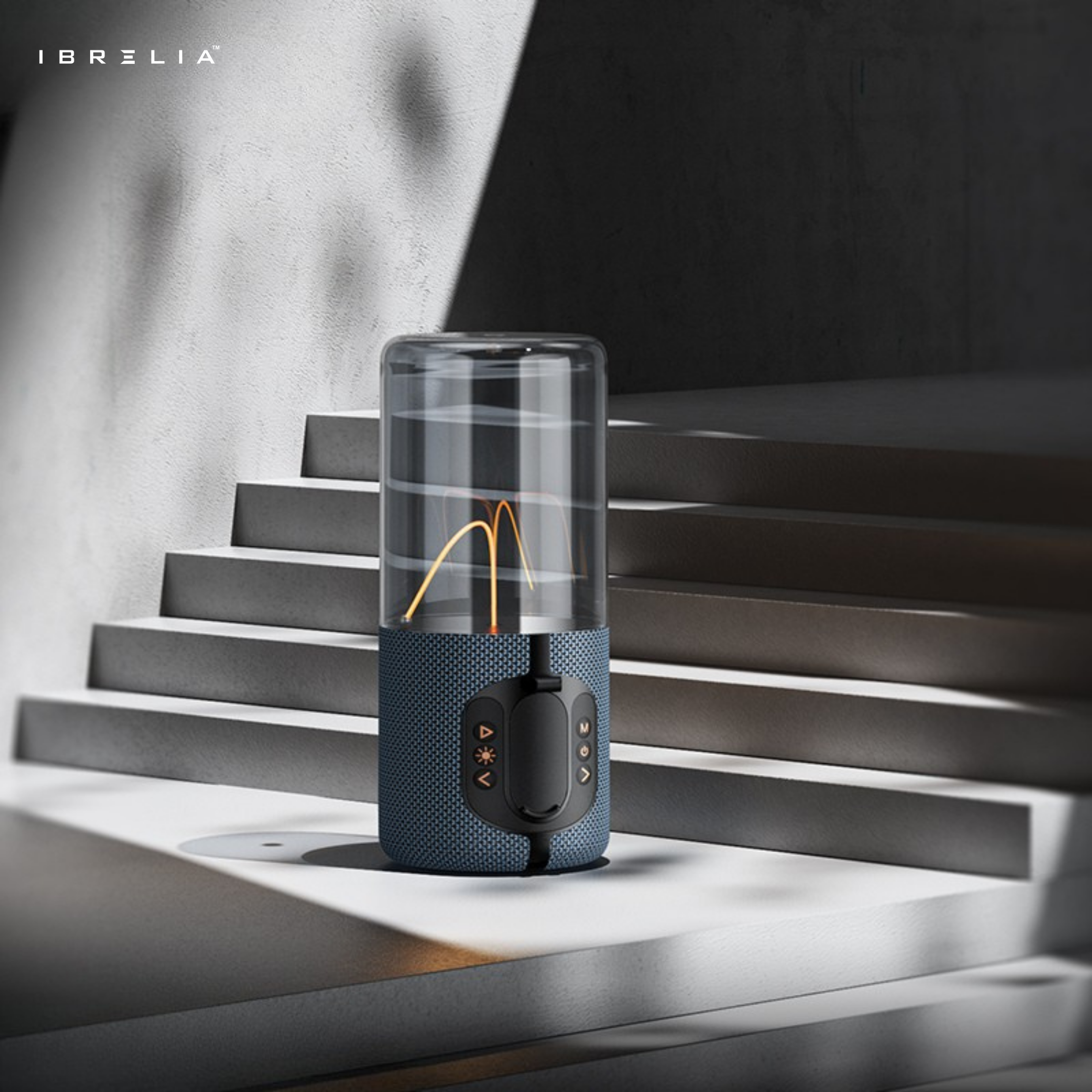 HOCO BS64 Rocker BT Speaker – 5W Magnetic Light Wireless Speaker with Bendable LED Filament & TWS | IBRELIA™ IBRELIA