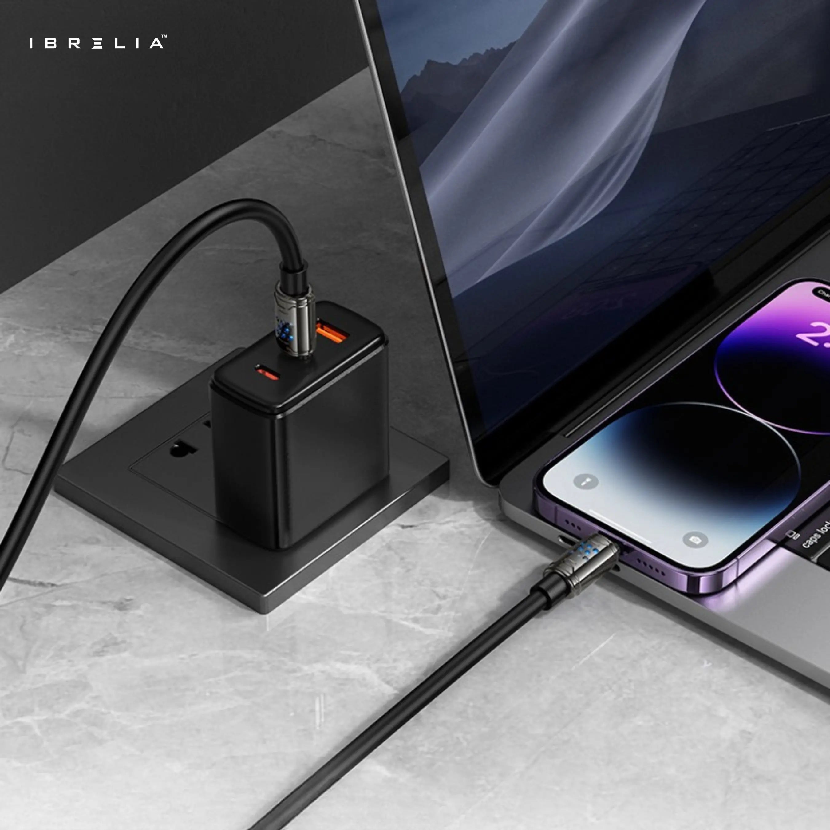 HOCO U143 Joy PD27W Fast Charging Zinc Alloy Data Cable for iPhone | IBRELIA™ IBRELIA