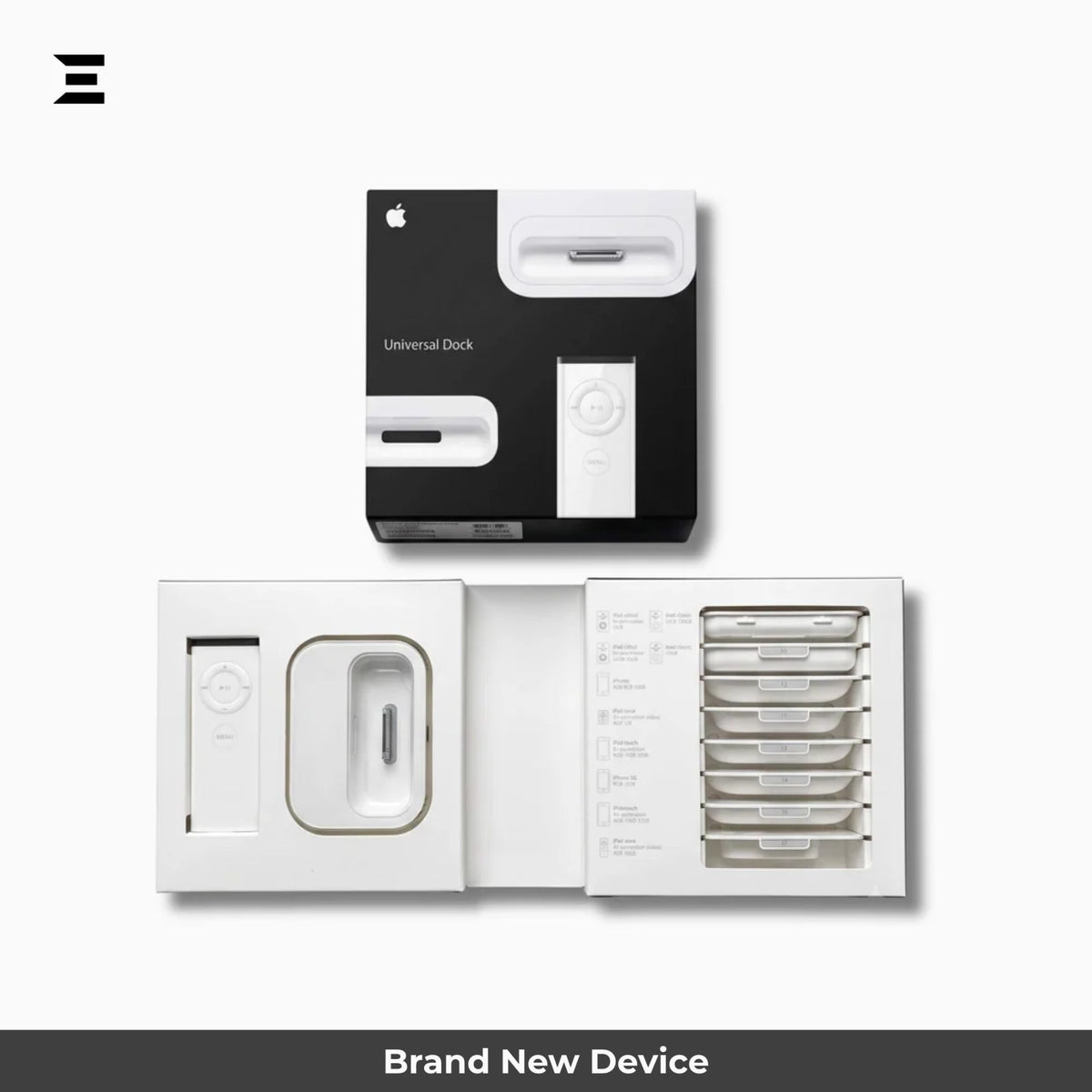 Apple Universal Dock MB125G/B (Brand New & Factory Sealed) | Original Apple Charging & Sync Dock | Collector's Edition