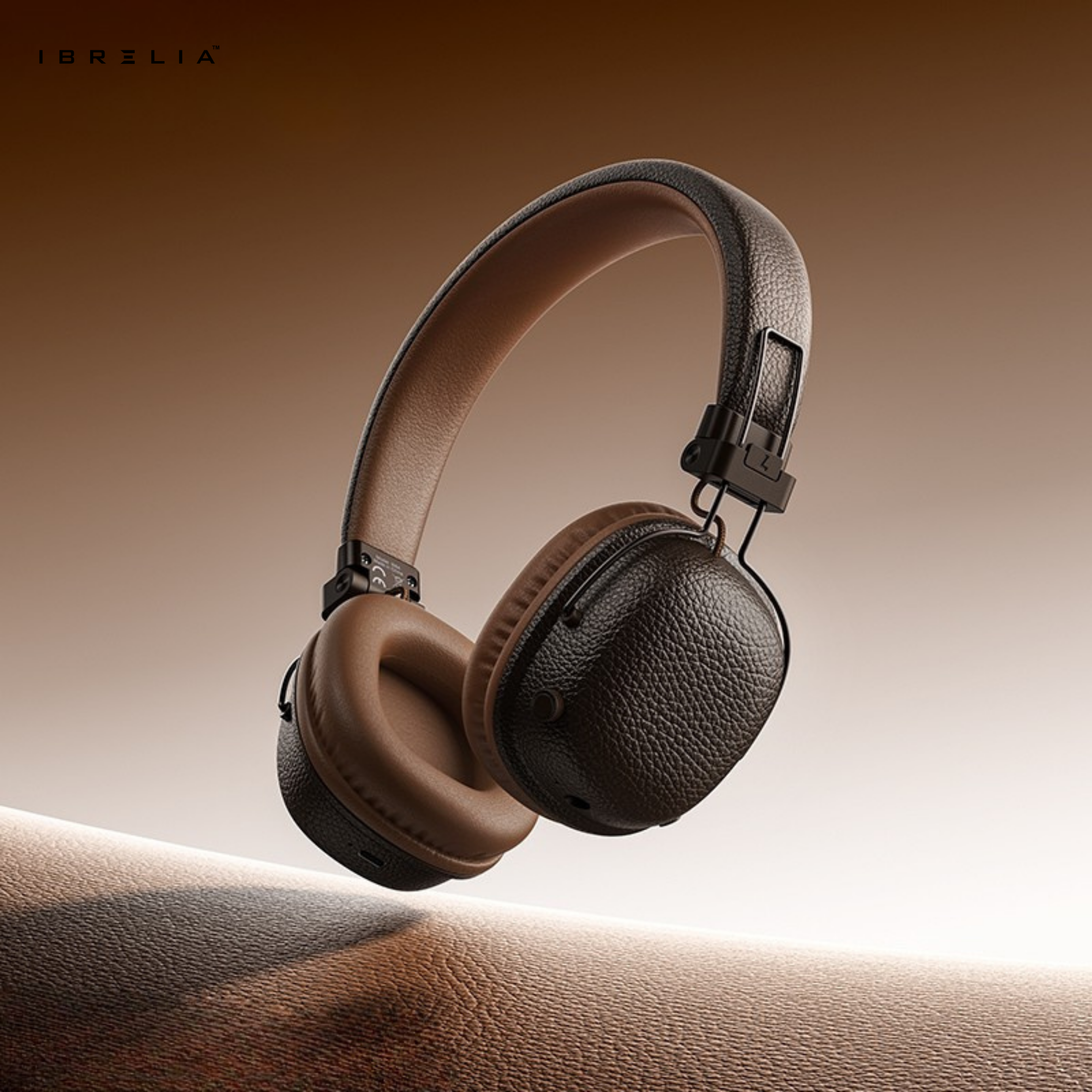 HOCO W64 Wireless Headphones – Premium Leather Finish | IBRELIA™ IBRELIA