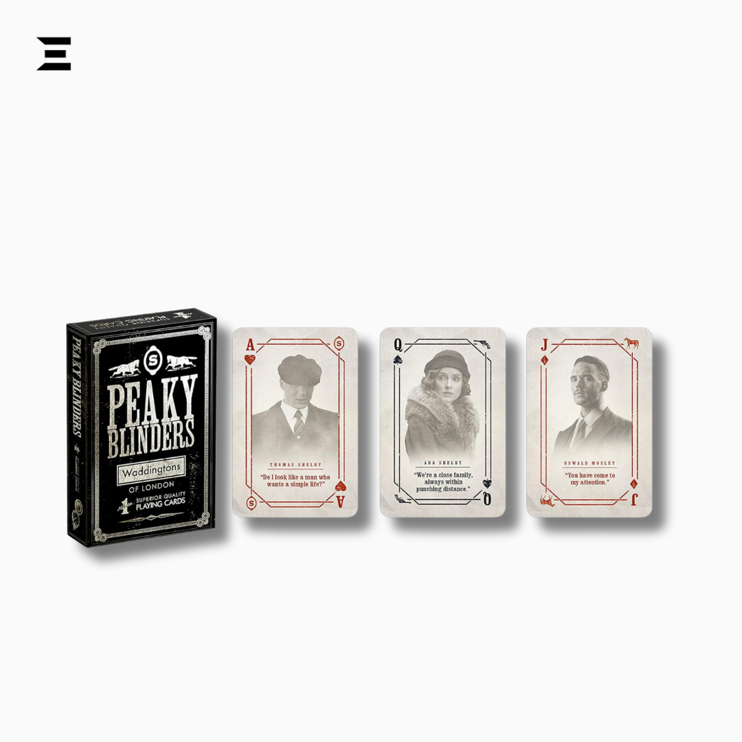 Waddingtons Number 1 Peaky Blinders Playing Cards – Official Licensed Deck IBRELIA