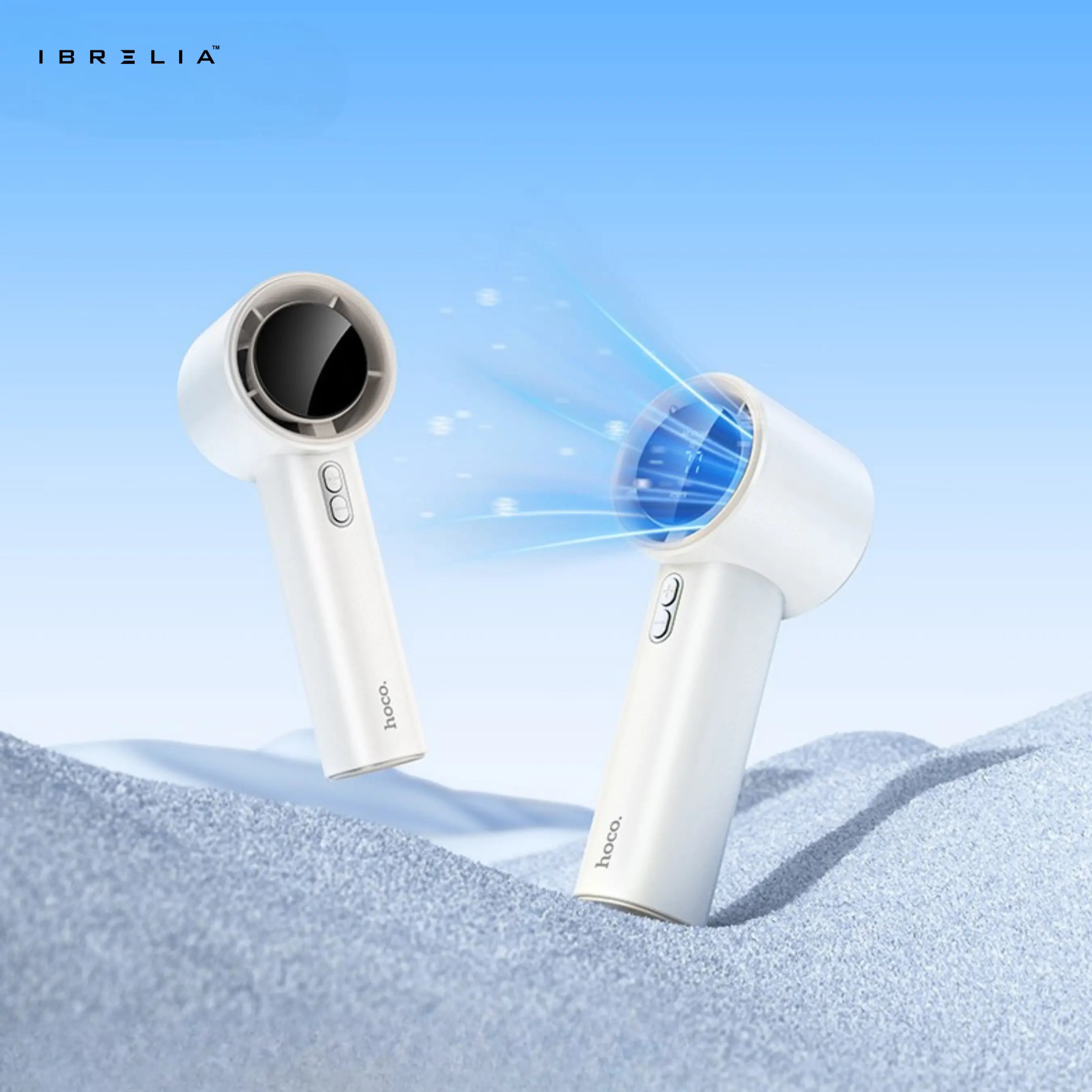 HOCO HX64 – High Speed Ultra-Quiet Portable Handheld Fan | IBRELIA™ IBRELIA