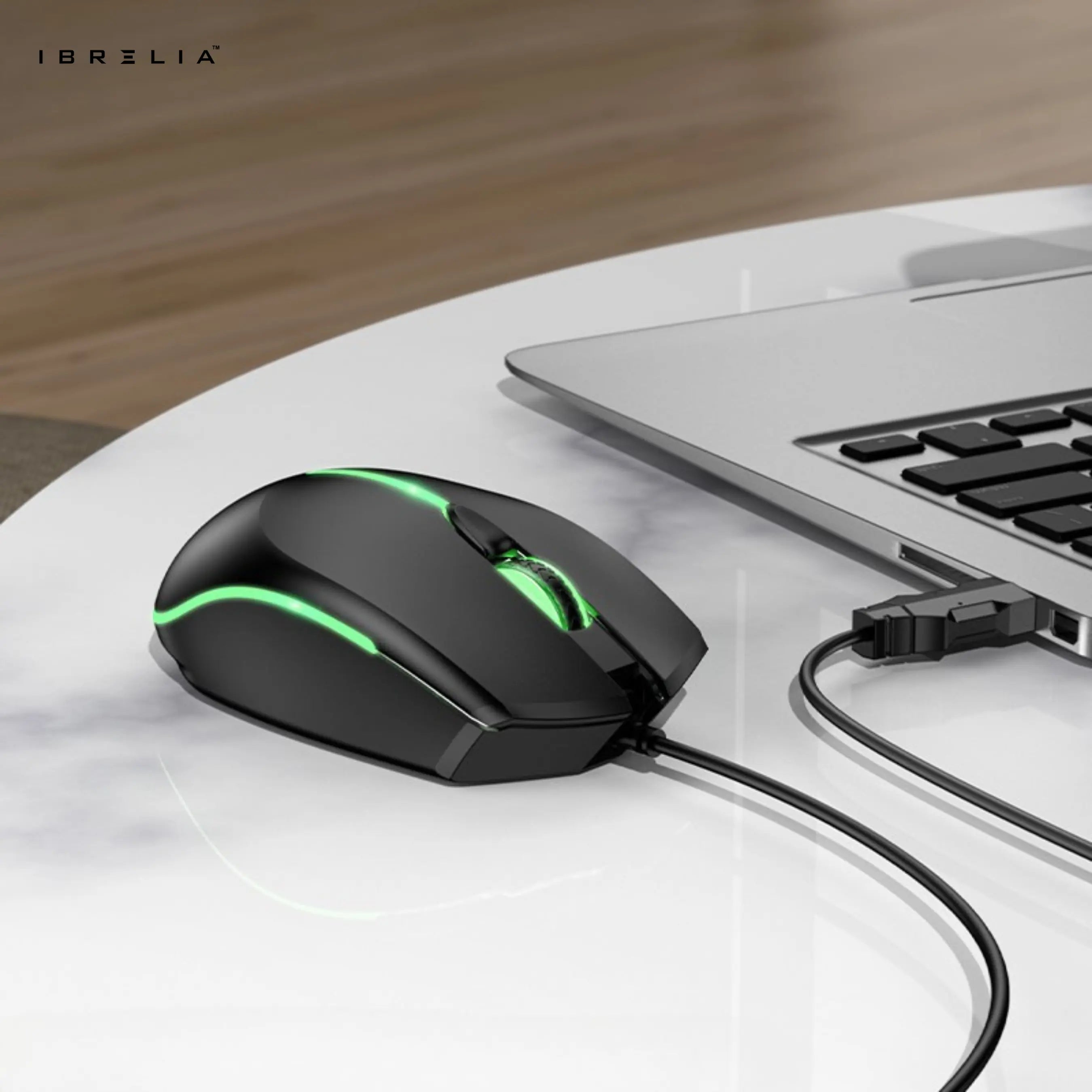 HOCO GM37 – 2400 DPI Gaming Luminous Wired Mouse | IBRELIA™ IBRELIA