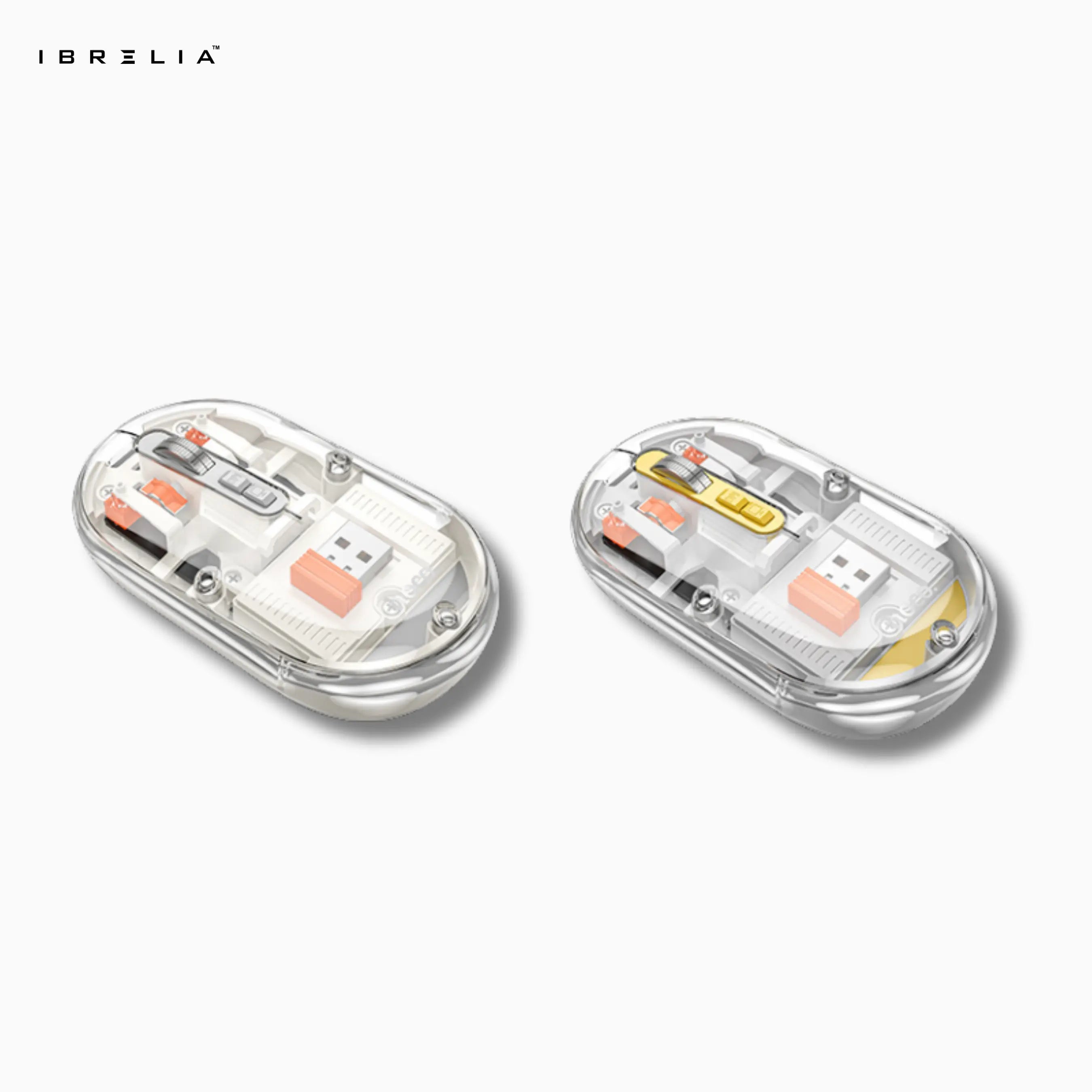 Hoco GM35 Magnetic Silent Transparent Cover Wireless Mouse (BT + 2.4G Dual-Mode) – IBRELIA™ IBRELIA