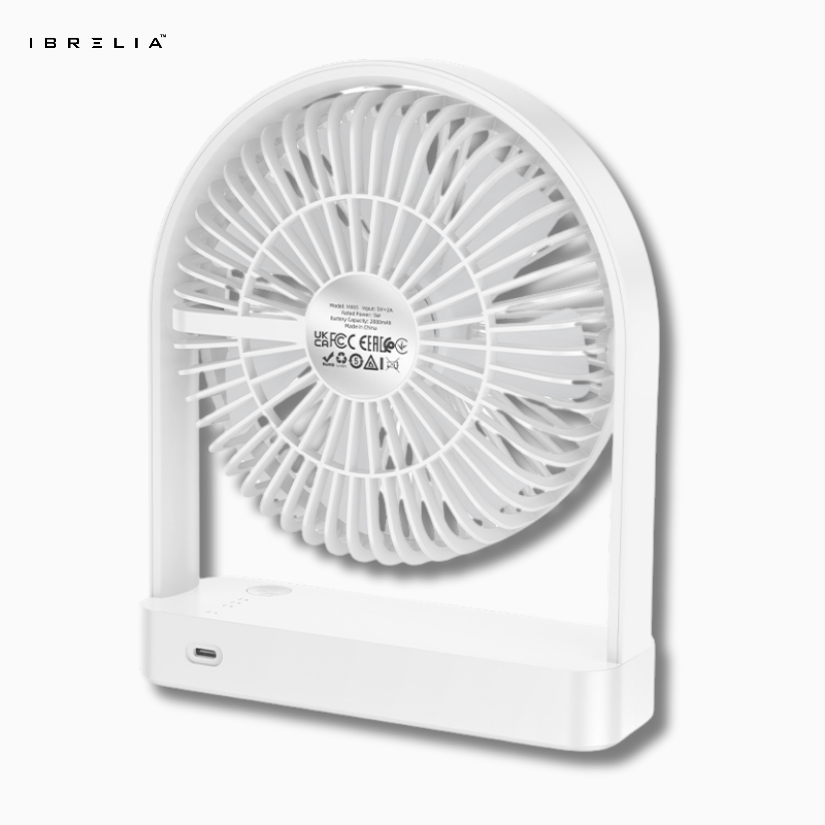 HOCO HX65 – Ultra-Thin & Quiet Powerful Desktop Fan | IBRELIA™