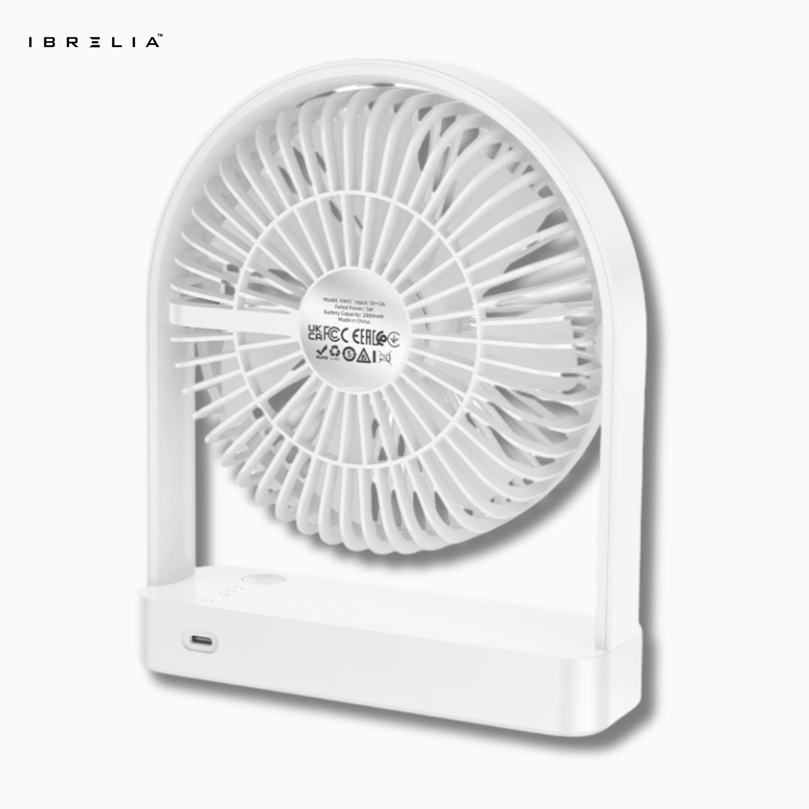 HOCO HX65 – Ultra-Thin & Quiet Powerful Desktop Fan | IBRELIA™ IBRELIA