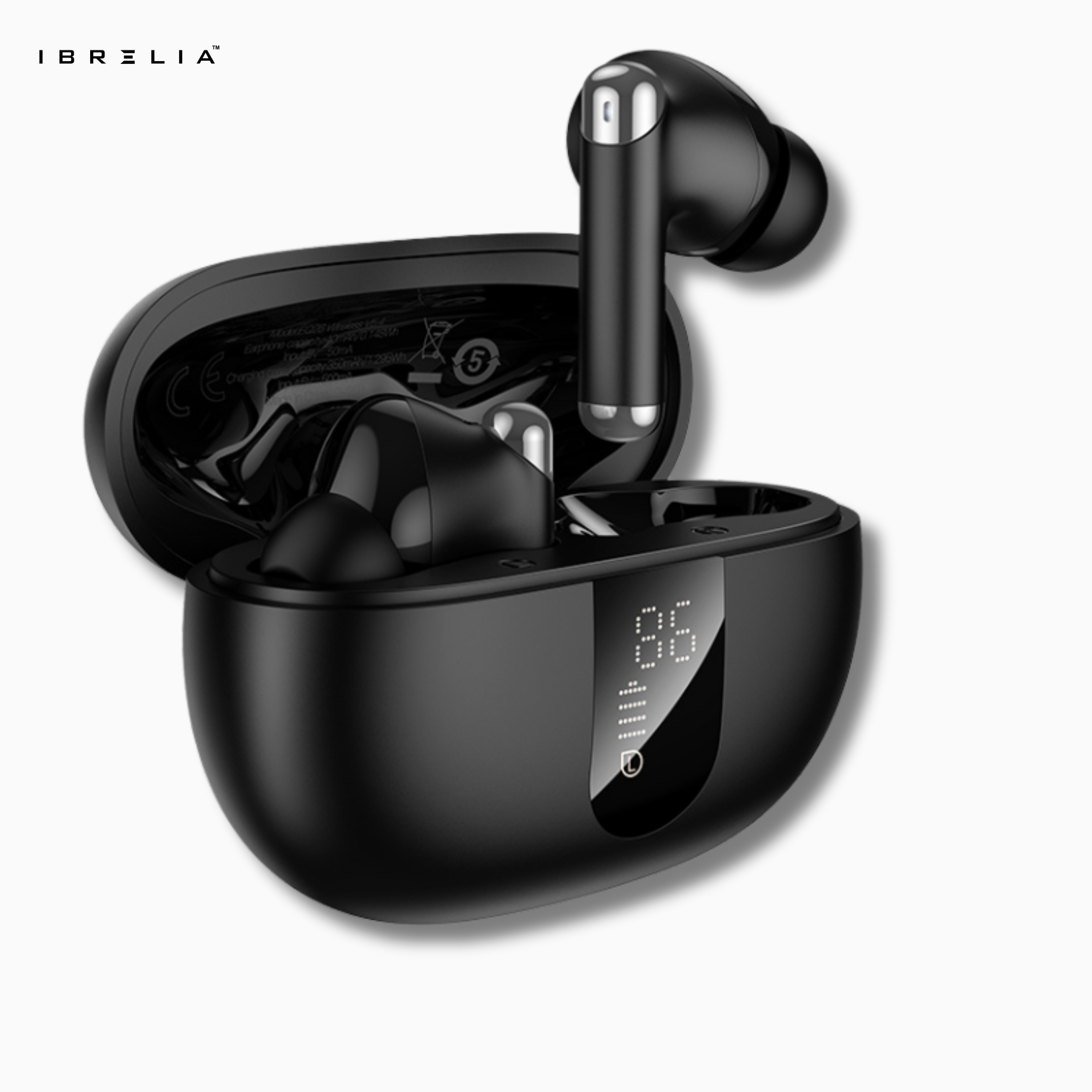 HOCO EQ26 Nice ANC+ENC True Wireless BT Headset – Bluetooth 5.4 Earbuds with Noise Cancellation & 7-Hour Battery | IBRELIA™