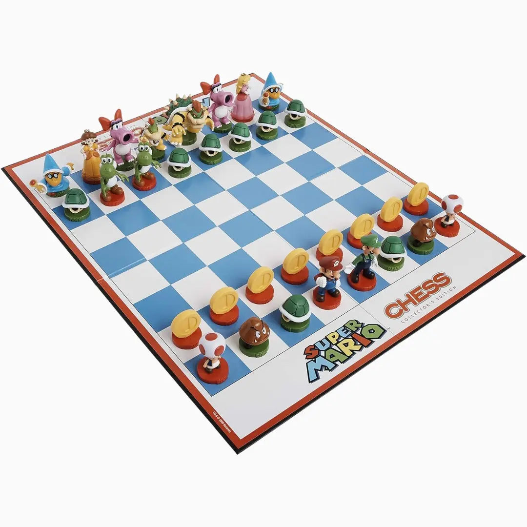 Super Mario Chess Collector’s Edition – Official Nintendo Board Game by USAopoly IBRELIA