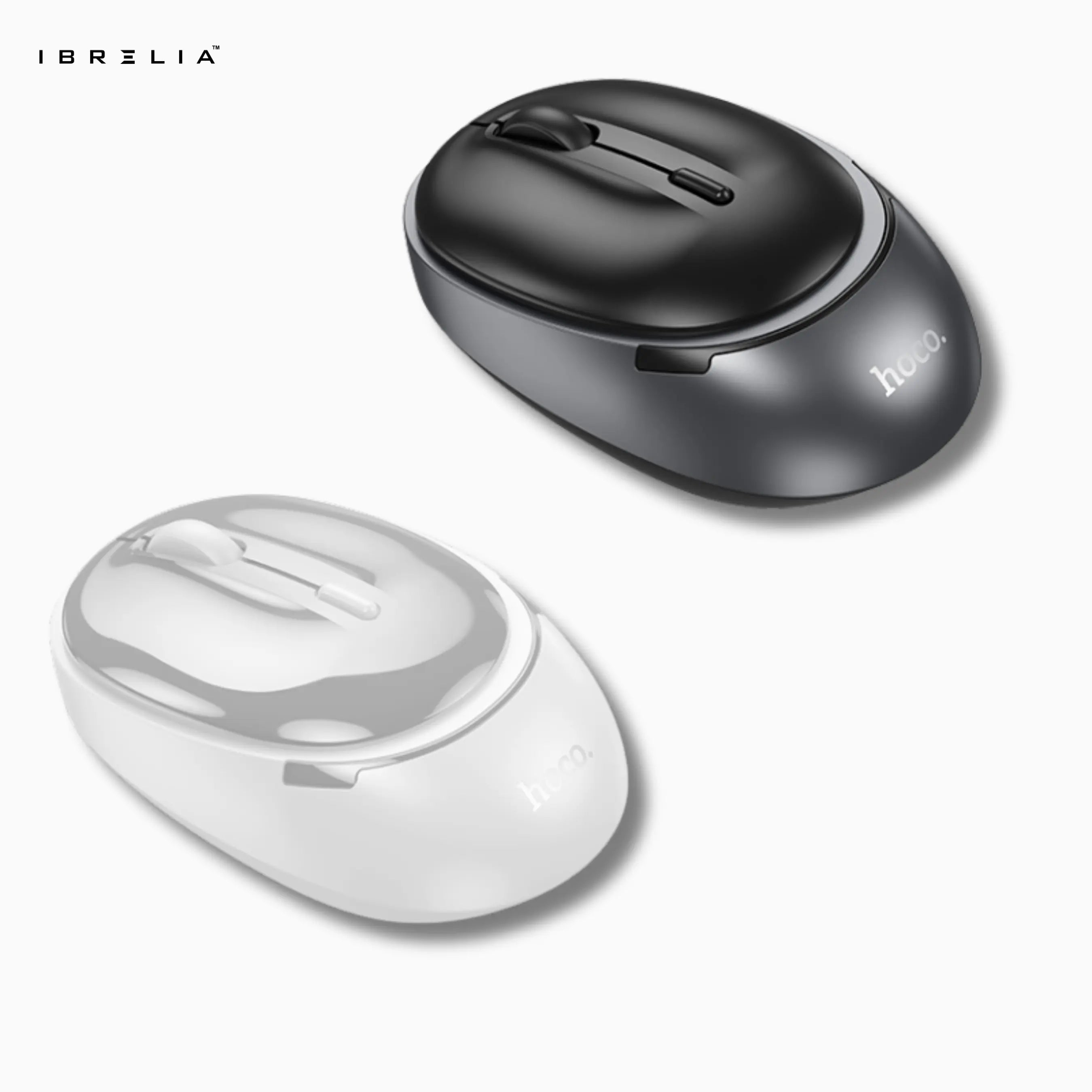 HOCO GM34 Wireless Business Mouse – Black / Grey | IBRELIA™ IBRELIA