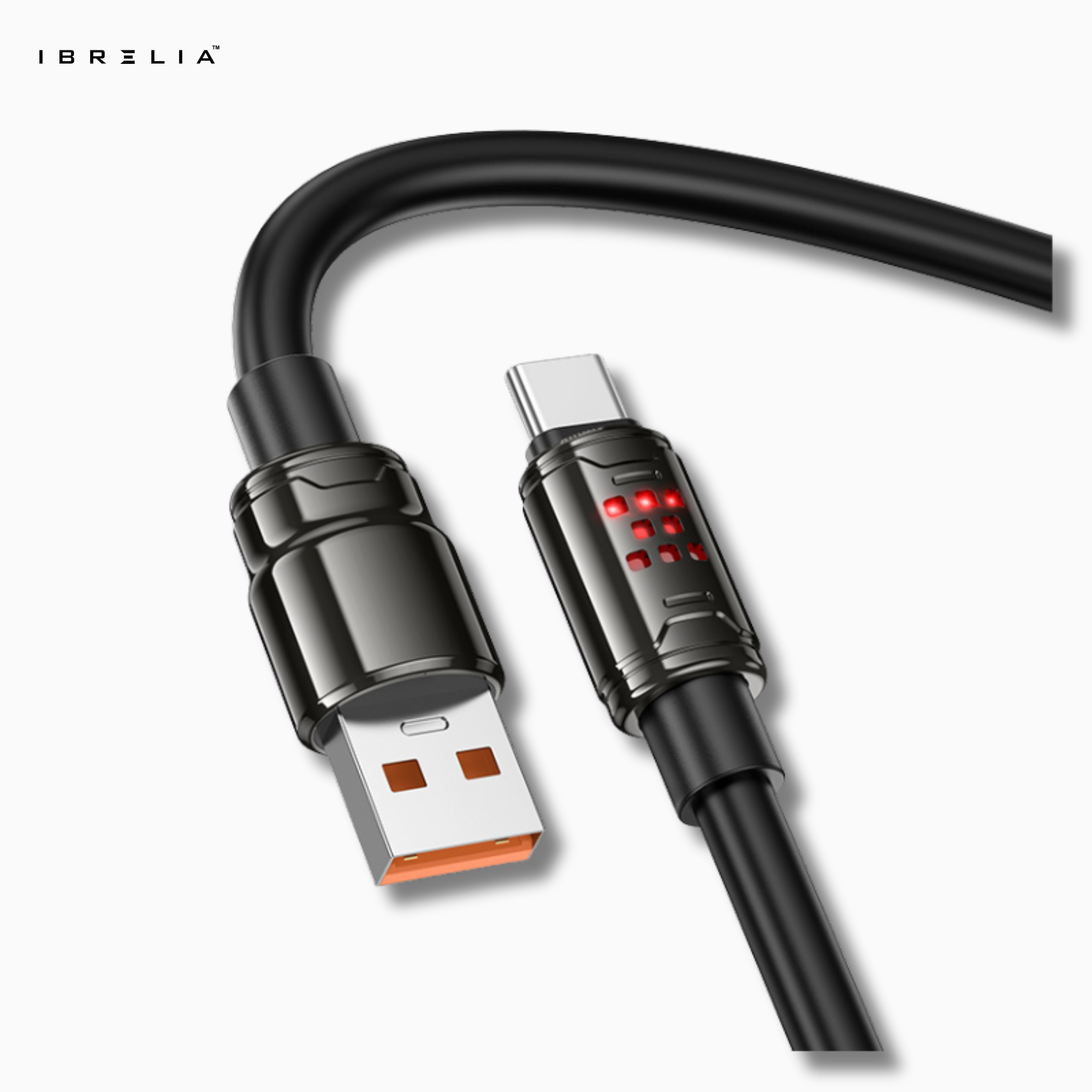 HOCO U143 Joy 5A Ultra-Thick Zinc Alloy Fast Charging Cable (Type-C) | IBRELIA™