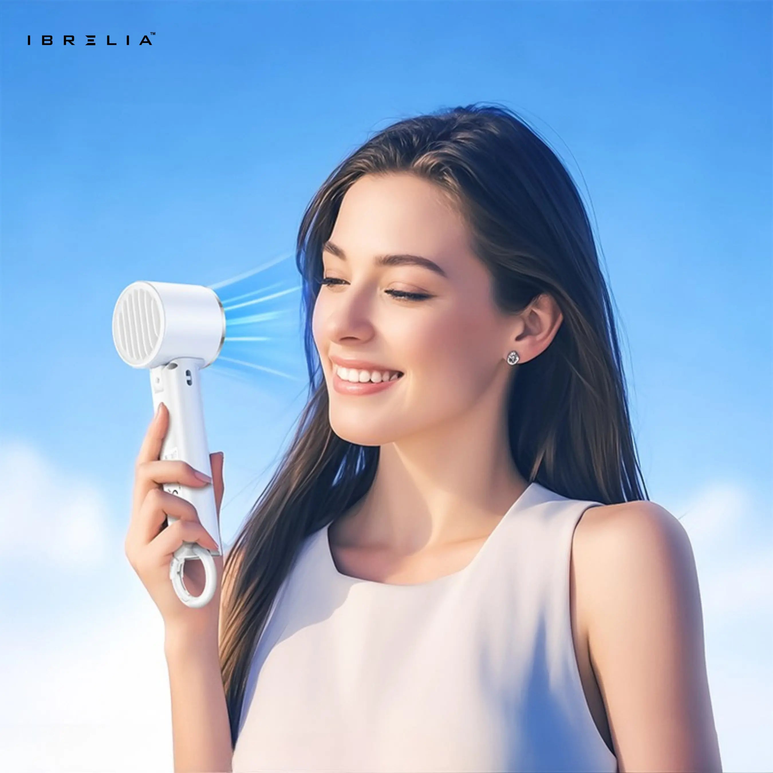 HOCO HX61 – Mini Powerful Portable Silent Multi-Functional Fan | IBRELIA™ IBRELIA