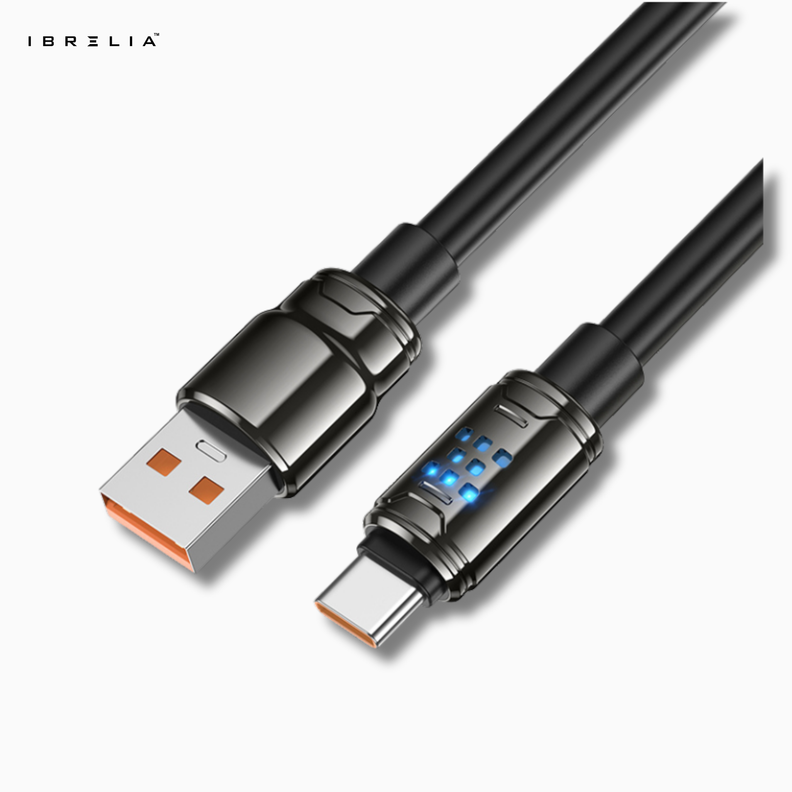 HOCO U143 Joy 5A Ultra-Thick Zinc Alloy Fast Charging Cable (Type-C) | IBRELIA™