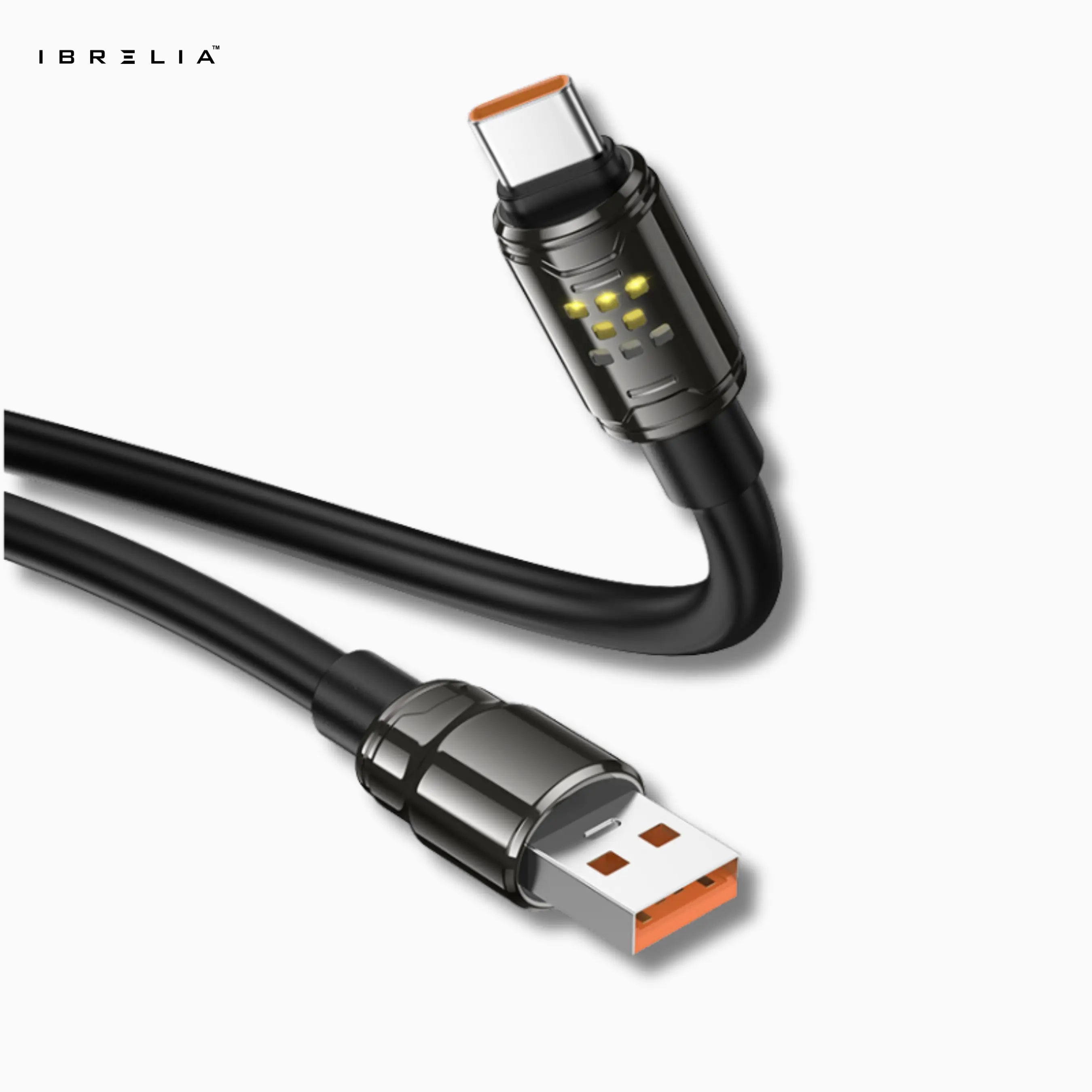 HOCO U143 Joy 5A Ultra-Thick Zinc Alloy Fast Charging Cable (Type-C) | IBRELIA™ IBRELIA