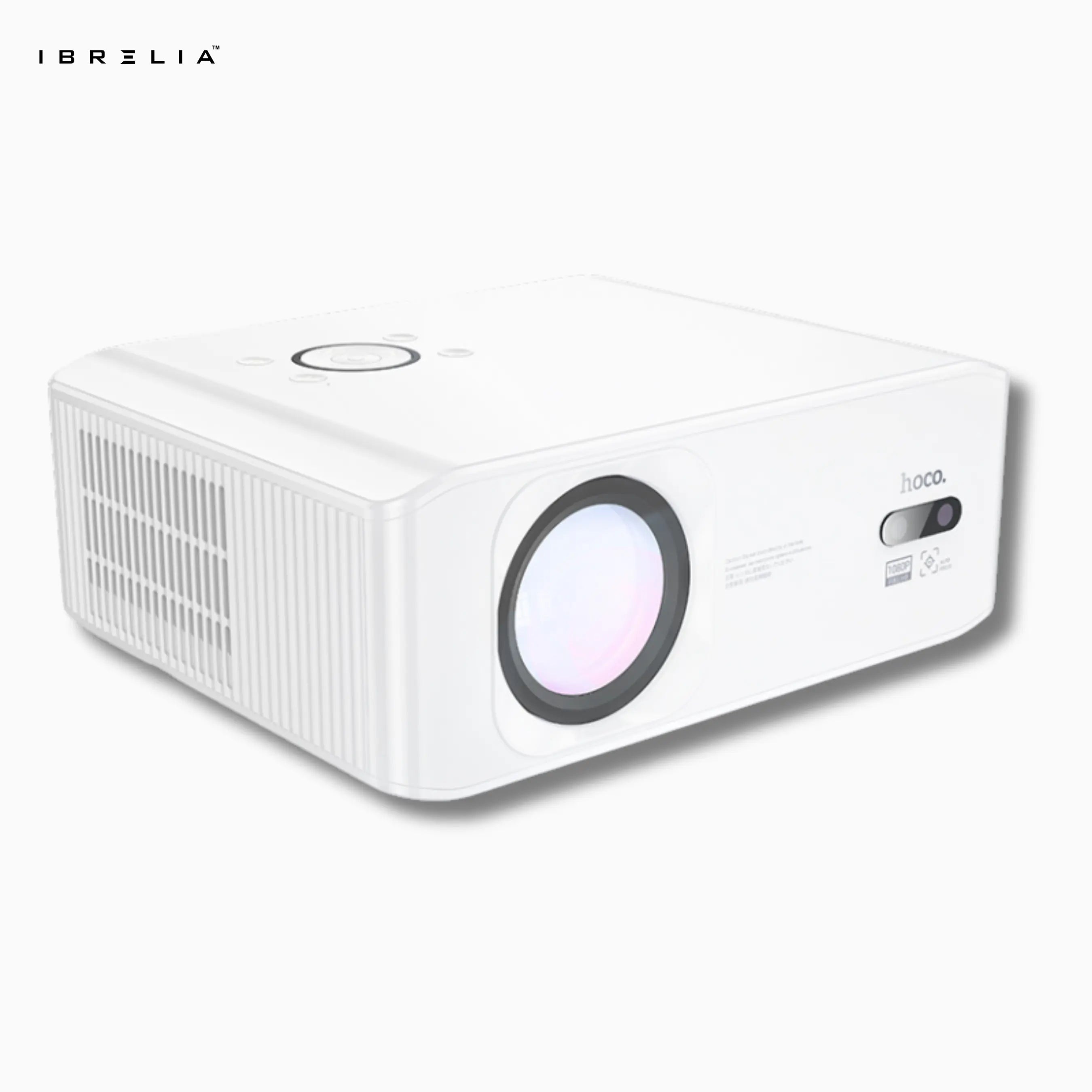HOCO DT3 Smart Electric Focus Projector (1080P Android Version) | 370 ANSI | Auto Keystone | WiFi 2.4/5G | IBRELIA™ IBRELIA