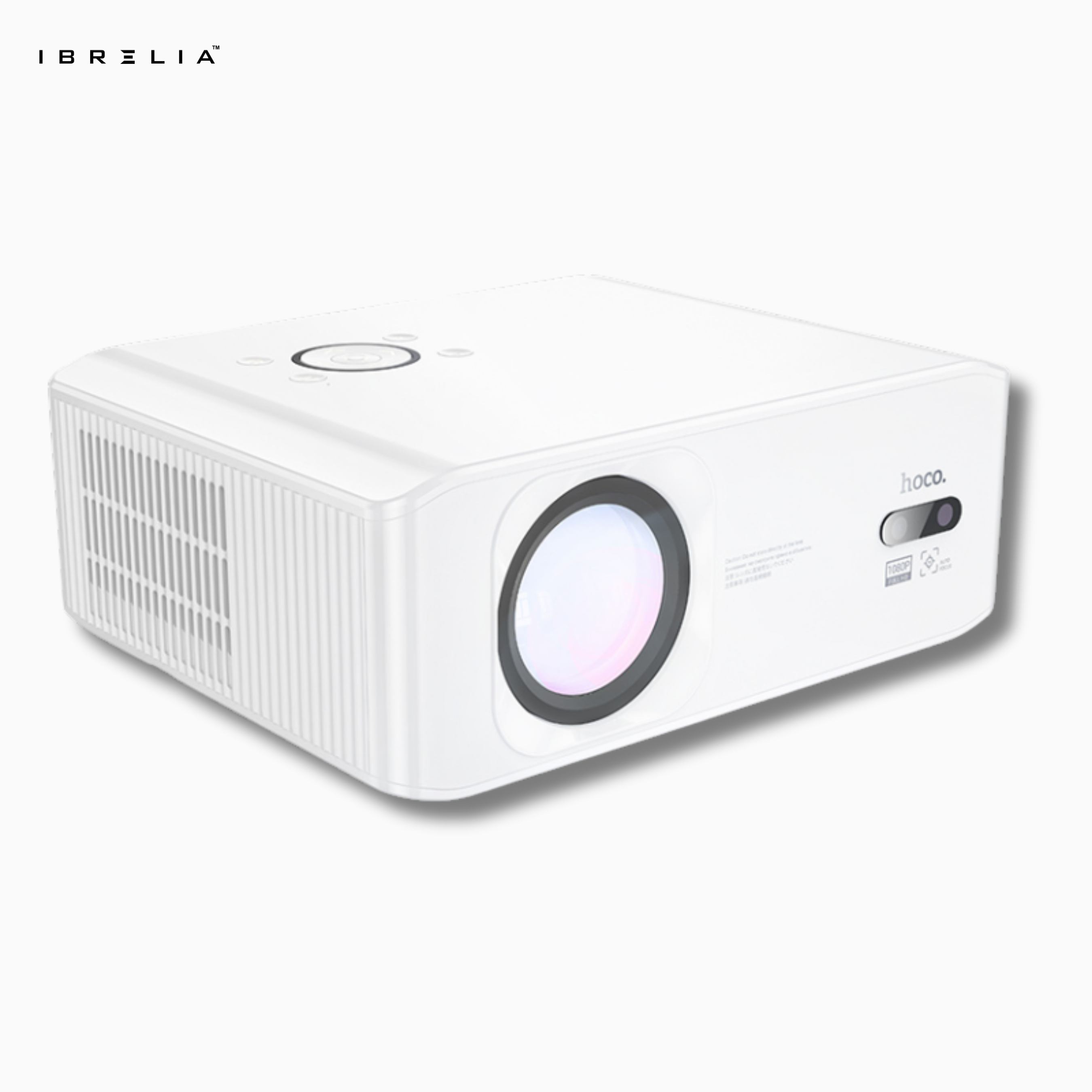 HOCO DT3 Smart Electric Focus Projector (1080P Android Version) | 370 ANSI | Auto Keystone | WiFi 2.4/5G | IBRELIA™ IBRELIA