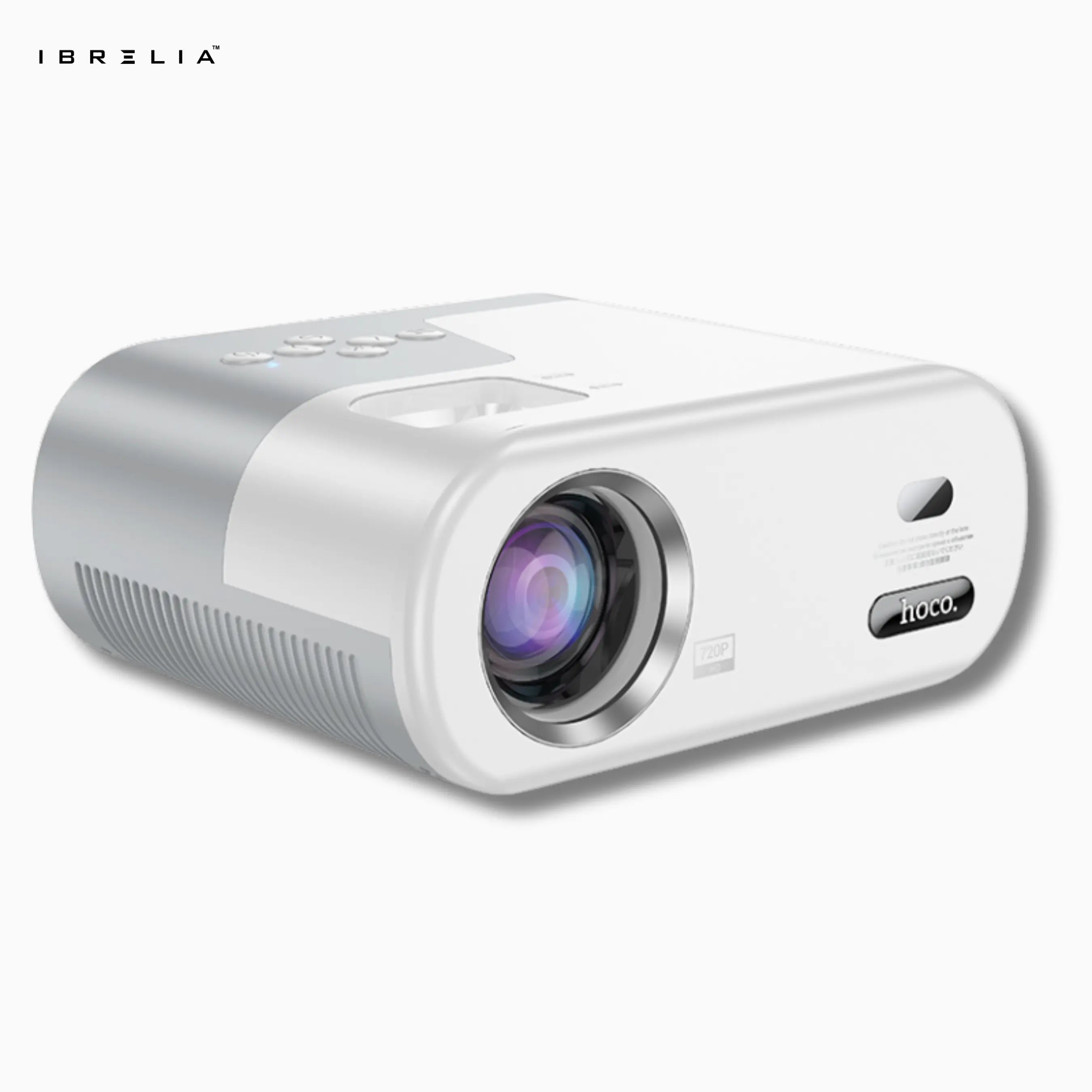 HOCO DT2 Smart Projector (720P Android Version) | 140 ANSI | WiFi 2.4/5G | Compact Mini Home Theater | IBRELIA™ IBRELIA