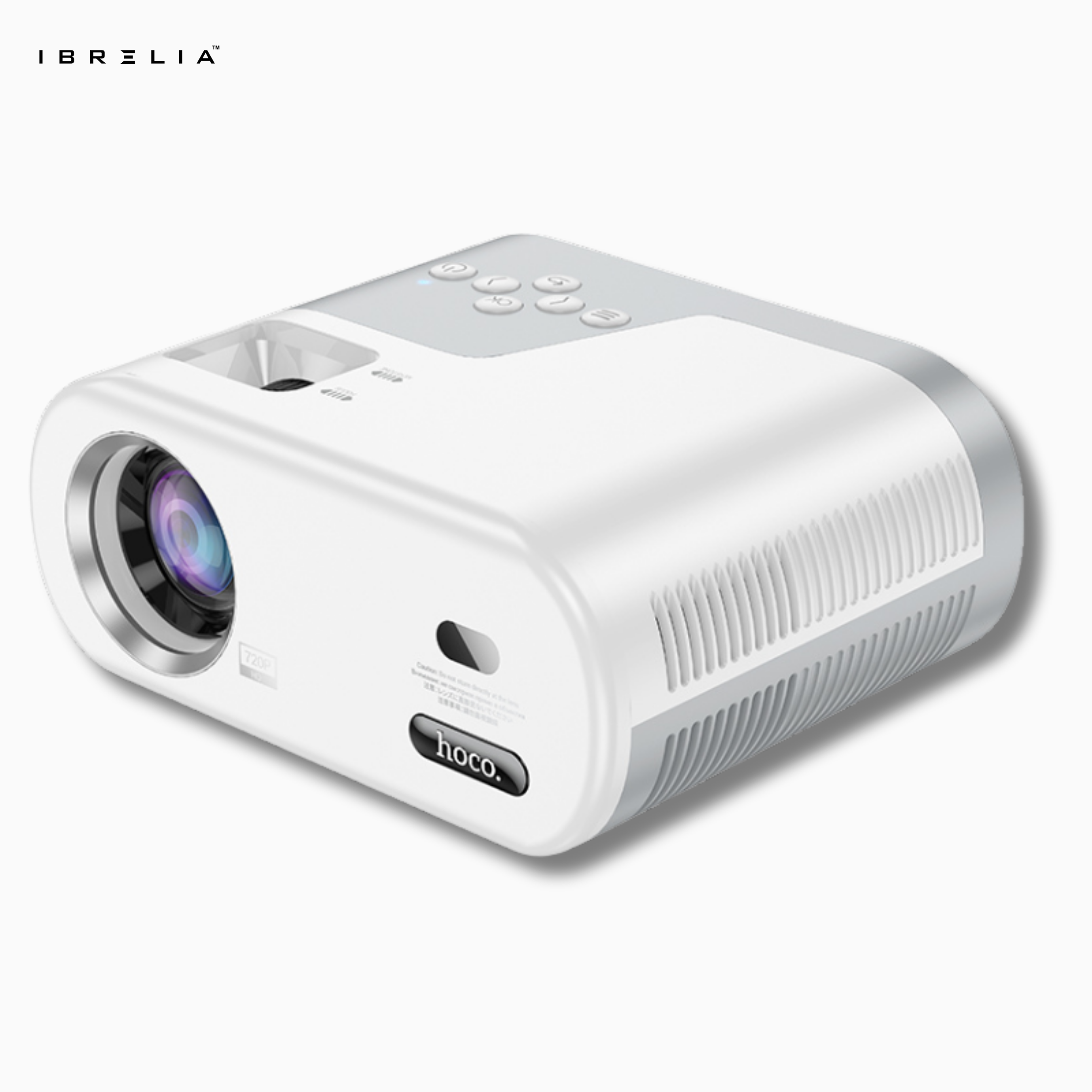 HOCO DT2 Smart Projector (720P Android Version) | 140 ANSI | WiFi 2.4/5G | Compact Mini Home Theater | IBRELIA™ IBRELIA