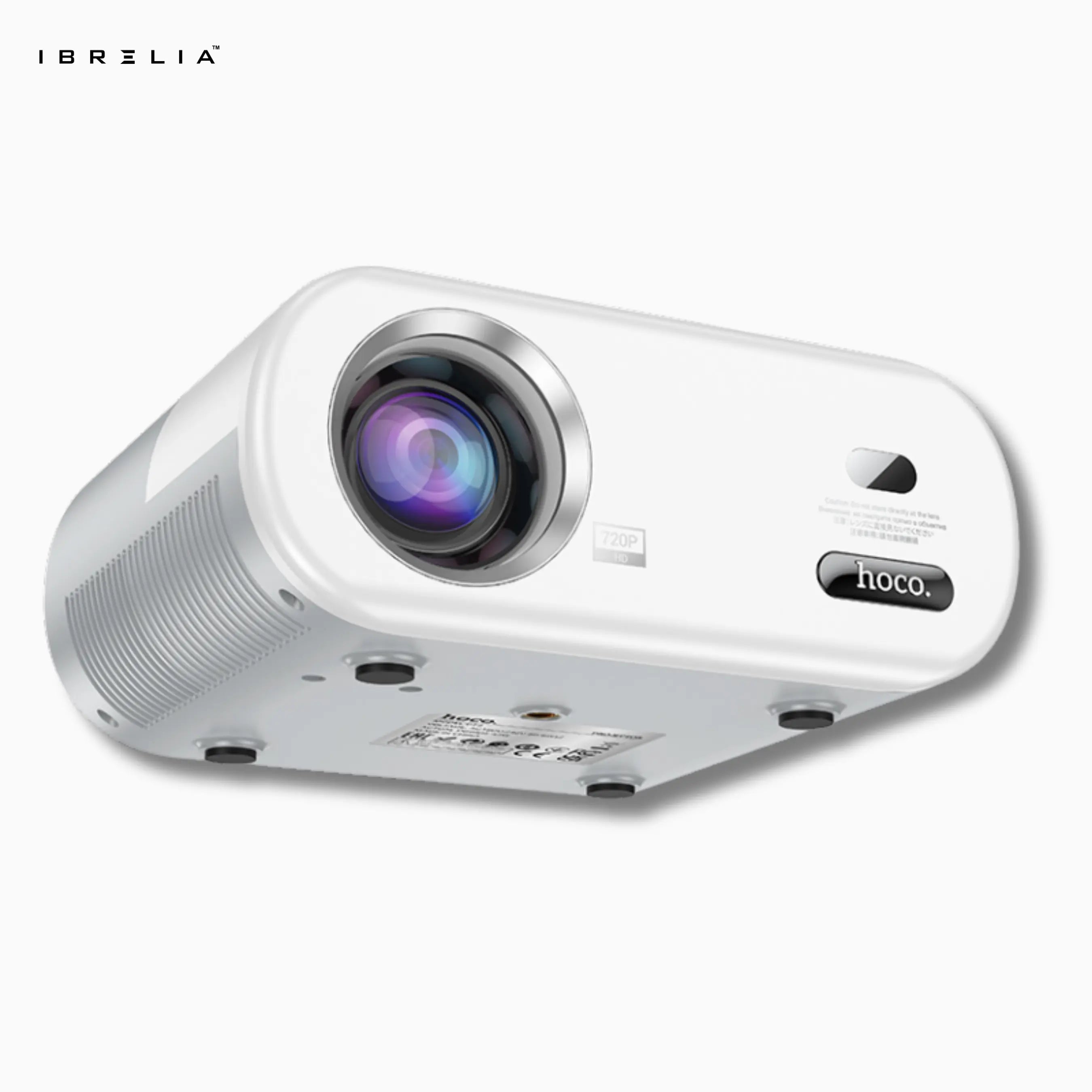 HOCO DT2 Smart Projector (720P Android Version) | 140 ANSI | WiFi 2.4/5G | Compact Mini Home Theater | IBRELIA™ IBRELIA