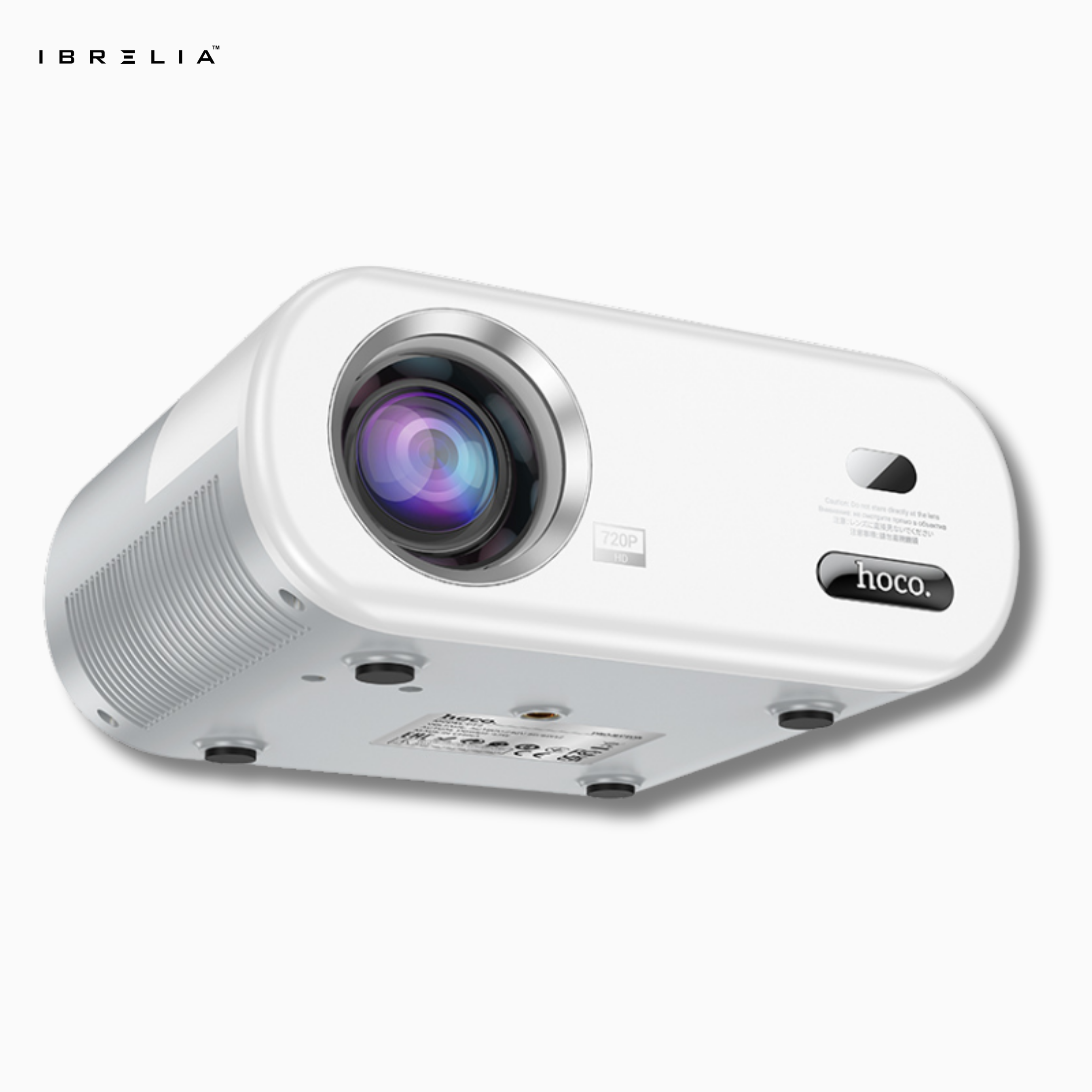 HOCO DT2 Smart Projector (720P Android Version) | 140 ANSI | WiFi 2.4/5G | Compact Mini Home Theater | IBRELIA™ IBRELIA