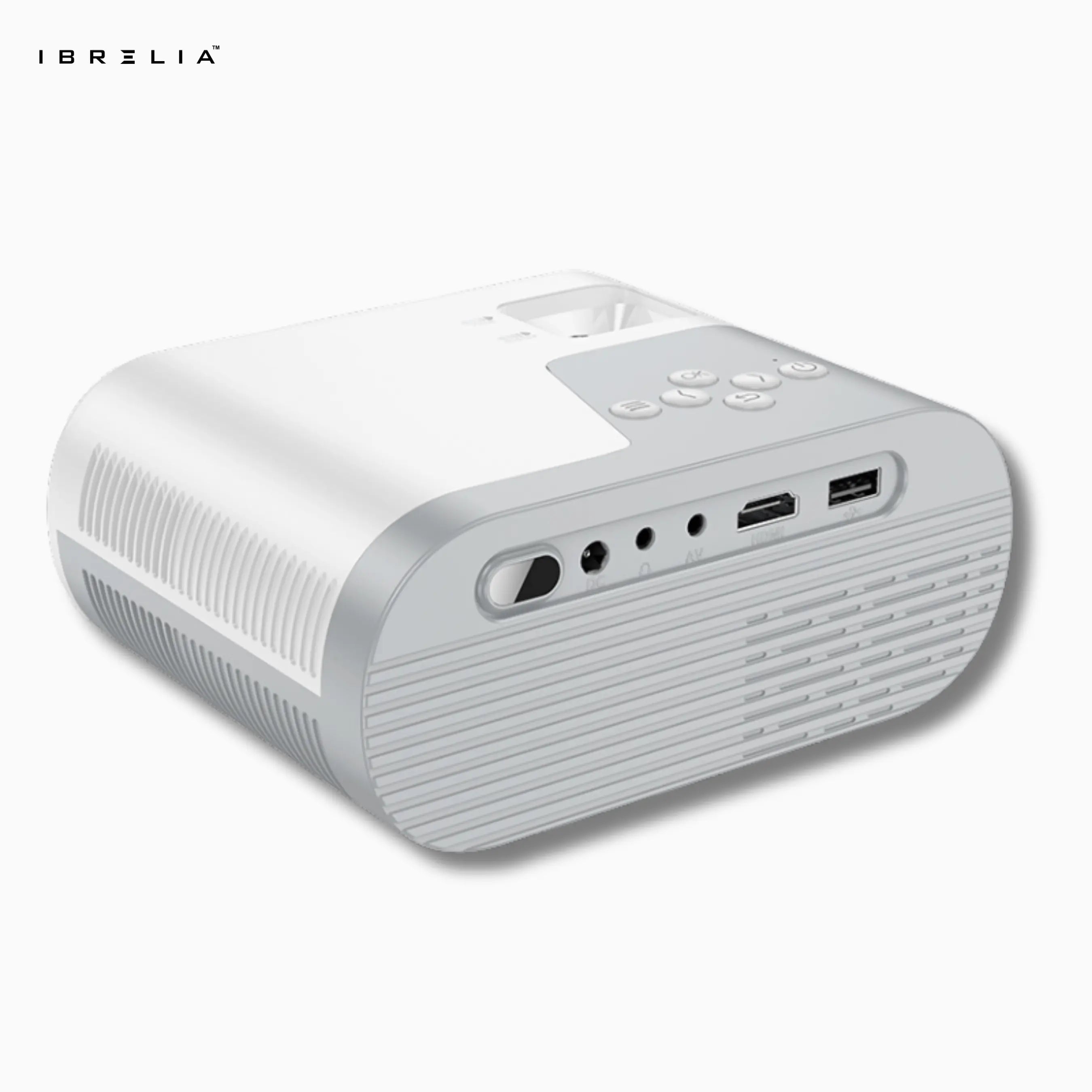 HOCO DT2 Smart Projector (720P Android Version) | 140 ANSI | WiFi 2.4/5G | Compact Mini Home Theater | IBRELIA™ IBRELIA