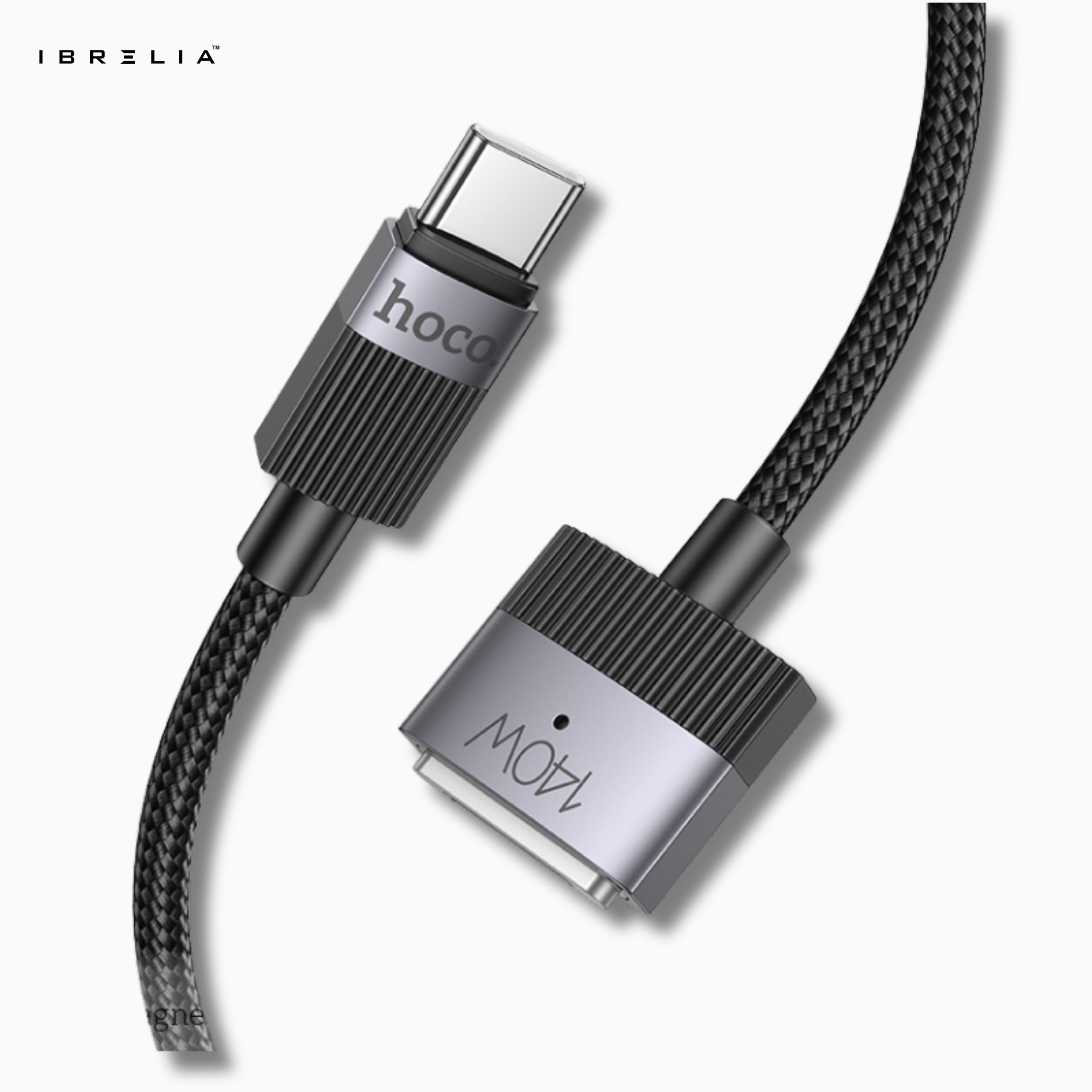 HOCO U141 Magnetic USB-C to Mag3 140W Fast Charging Cable for MacBook | IBRELIA™