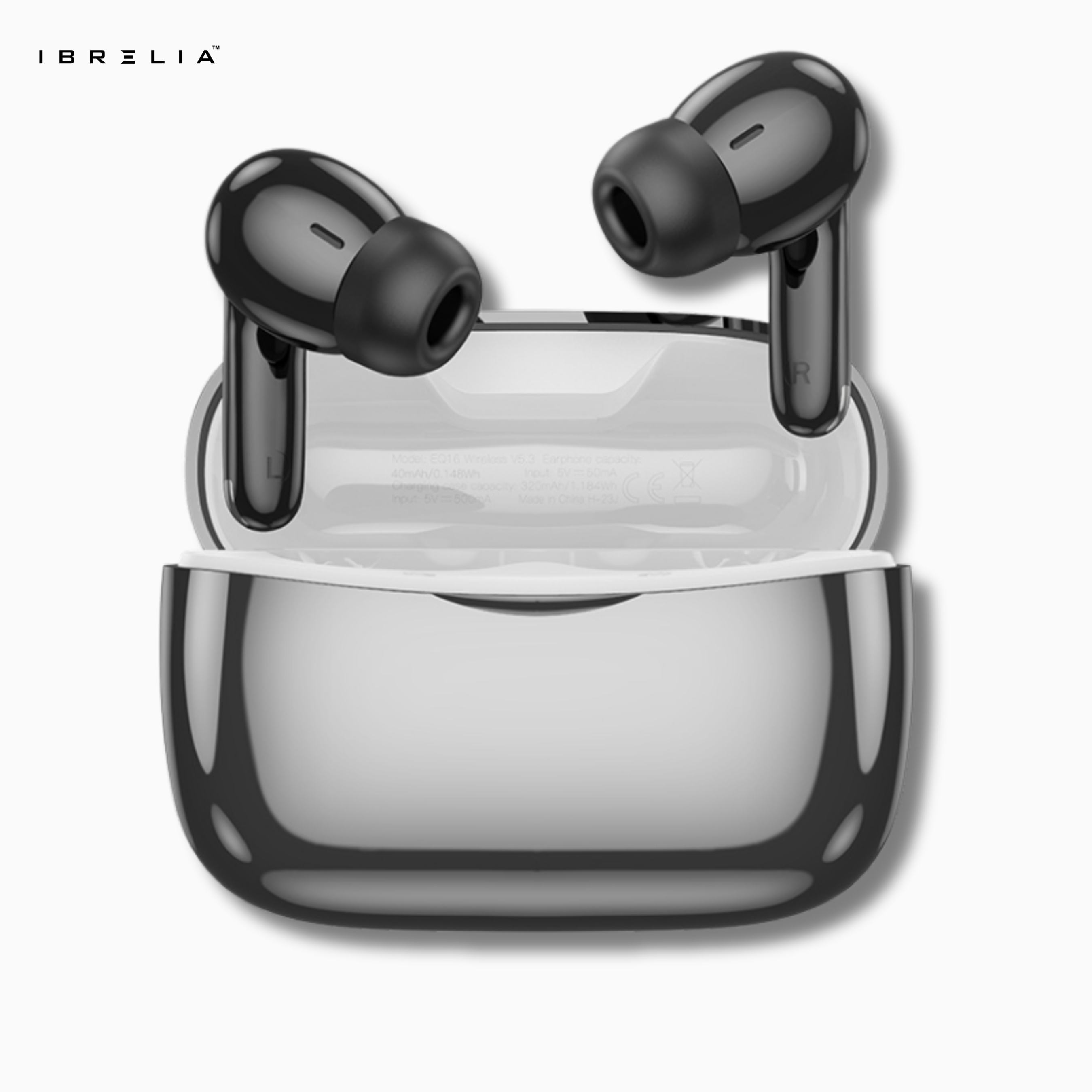HOCO EQ16 Shine ANC+ENC Wireless BT Headset – Bluetooth 5.3 Noise Cancelling Earbuds with 7-Hour Battery | IBRELIA™