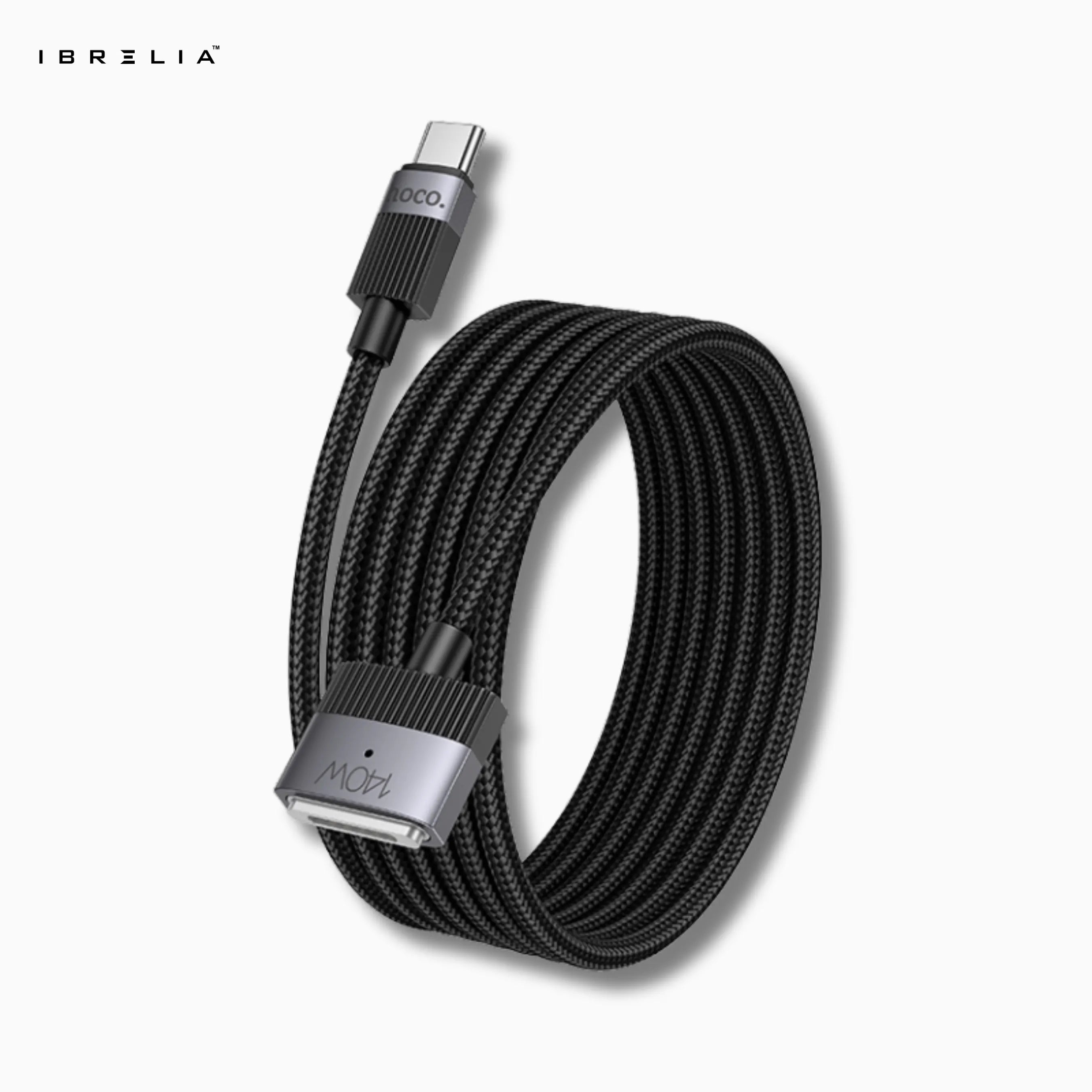 HOCO U141 Magnetic USB-C to Mag3 140W Fast Charging Cable for MacBook | IBRELIA™ IBRELIA