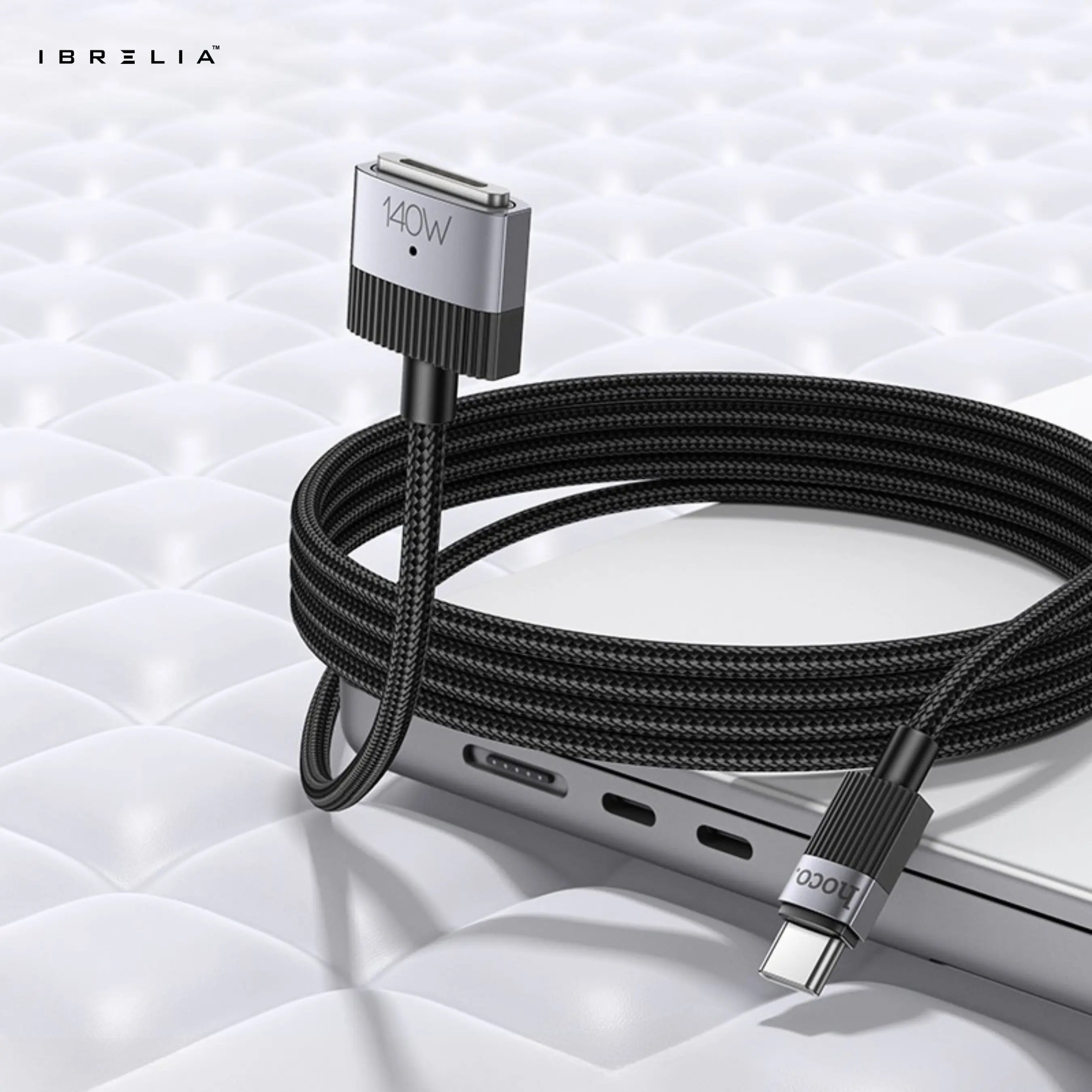 HOCO U141 Magnetic USB-C to Mag3 140W Fast Charging Cable for MacBook | IBRELIA™ IBRELIA