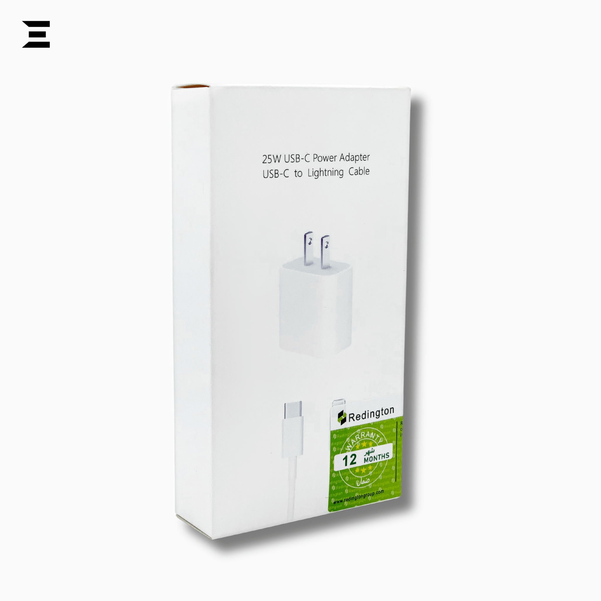 iPhone 25W USB - C Power Adapter + Lightning Cable (2 - Pin, 1m) | IBRELIA™ - IBRELIA