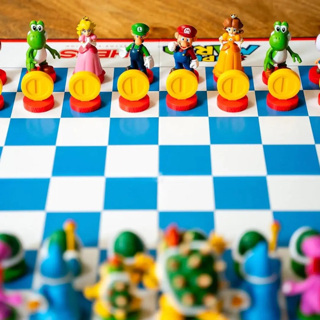 Super Mario Chess Collector’s Edition – Official Nintendo Board Game by USAopoly IBRELIA