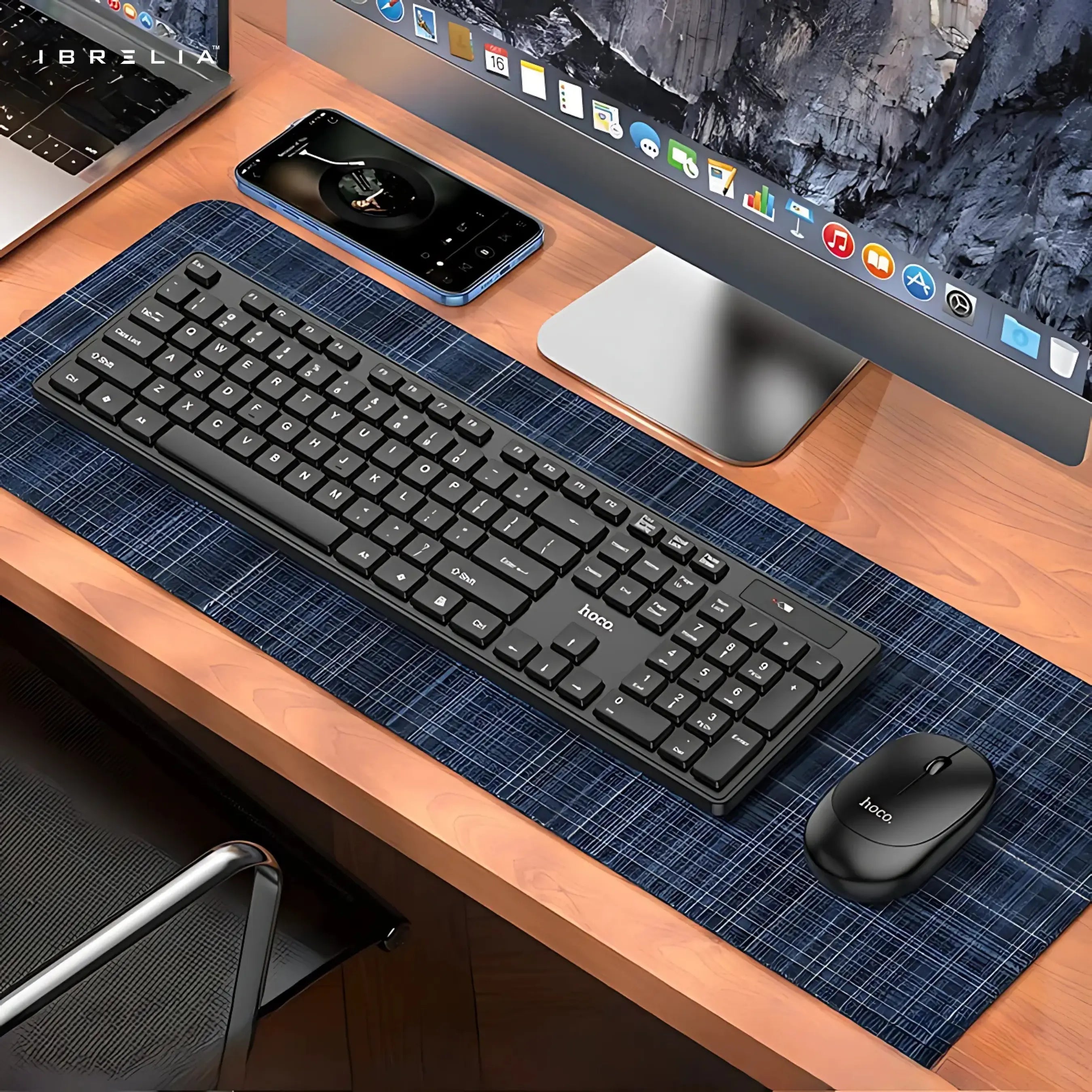 HOCO GM17 2.4G Wireless Keyboard & Mouse Combo | IBRELIA™ IBRELIA
