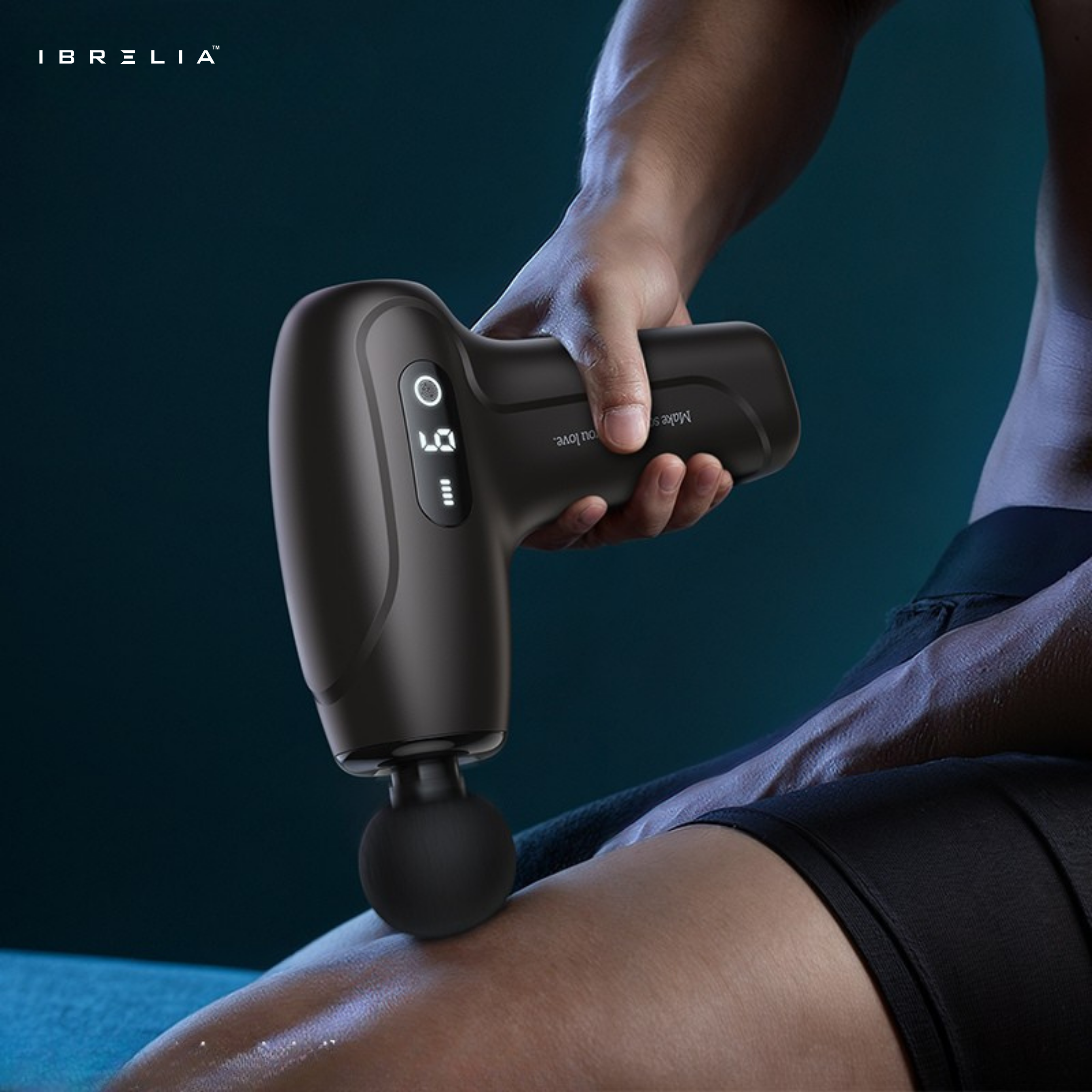HOCO HP51 Electric Mini Silent Fascia Gun | Ultra Mini Deep Tissue Massager | 6-Speed Power | IBRELIA™ IBRELIA