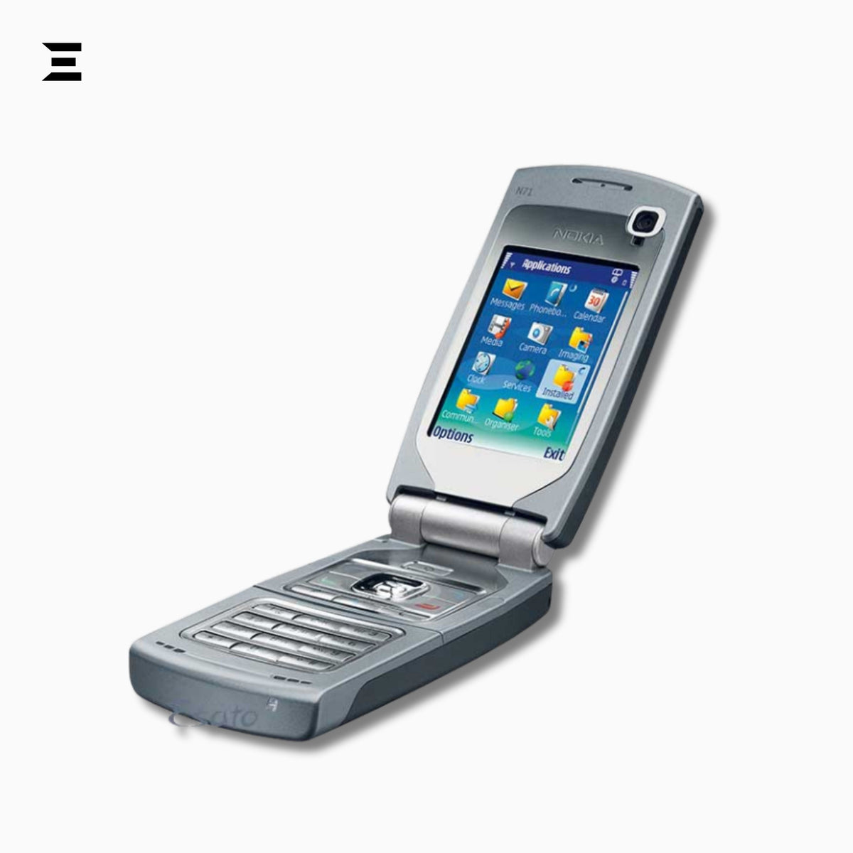 Nokia N71 | Brand New | Original Nokia Nseries Fold Phone | Complete Box & Accessories