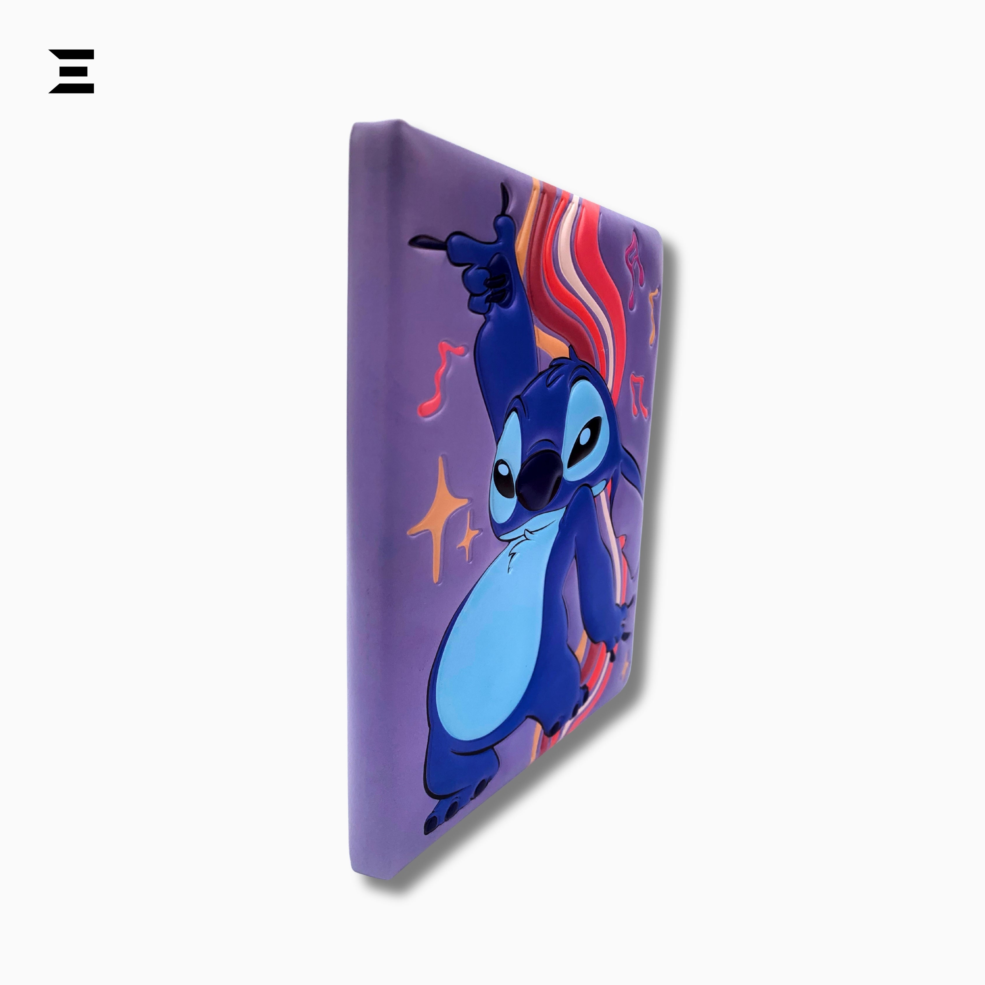 Disney Stitch 3D Cover A5 Notebook – 80 Sheets Premium Writing Notebook | IBRELIA™