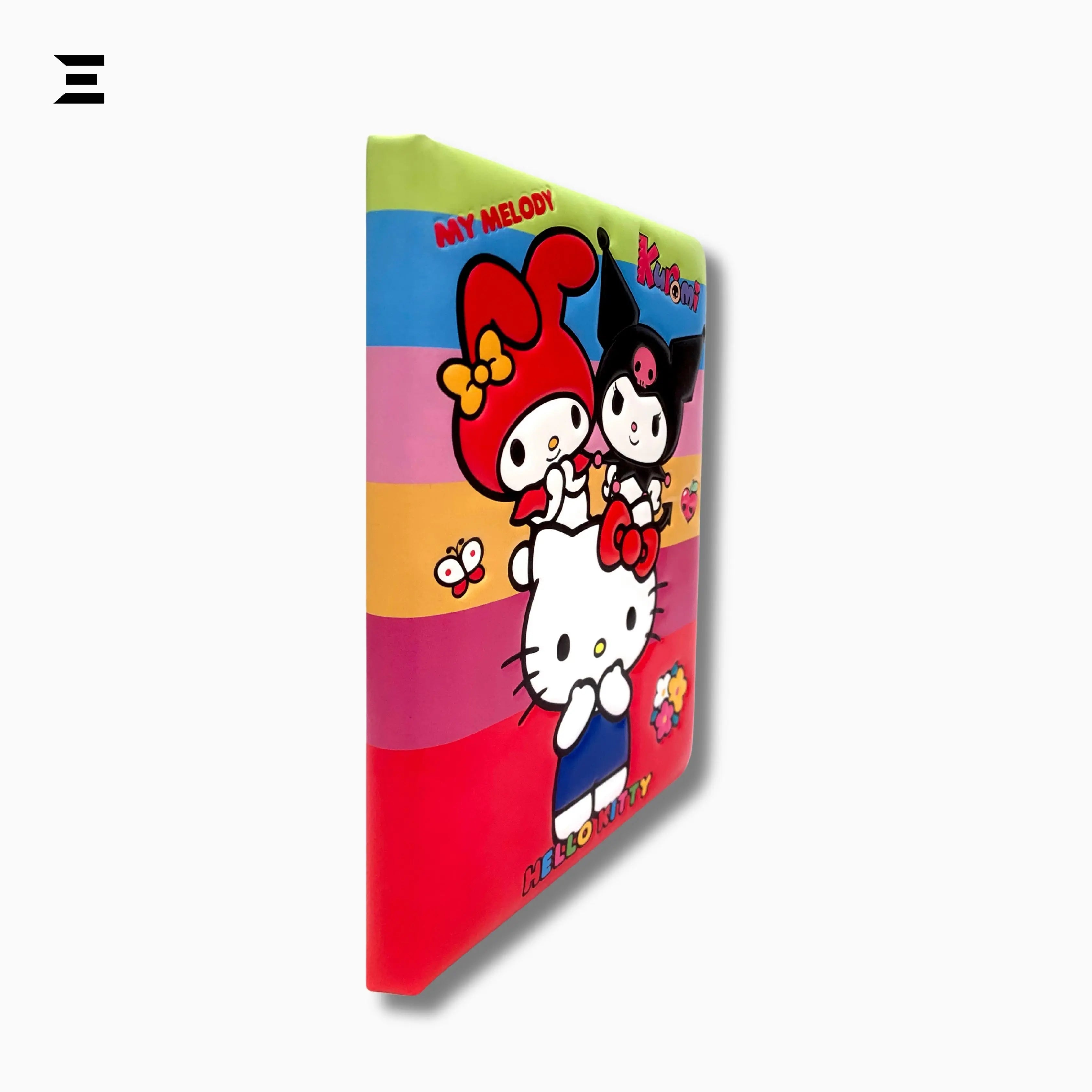 Hello Kitty & Friends 3D Cover A5 Notebook – 80 Sheets Premium Writing Notebook | IBRELIA™ IBRELIA