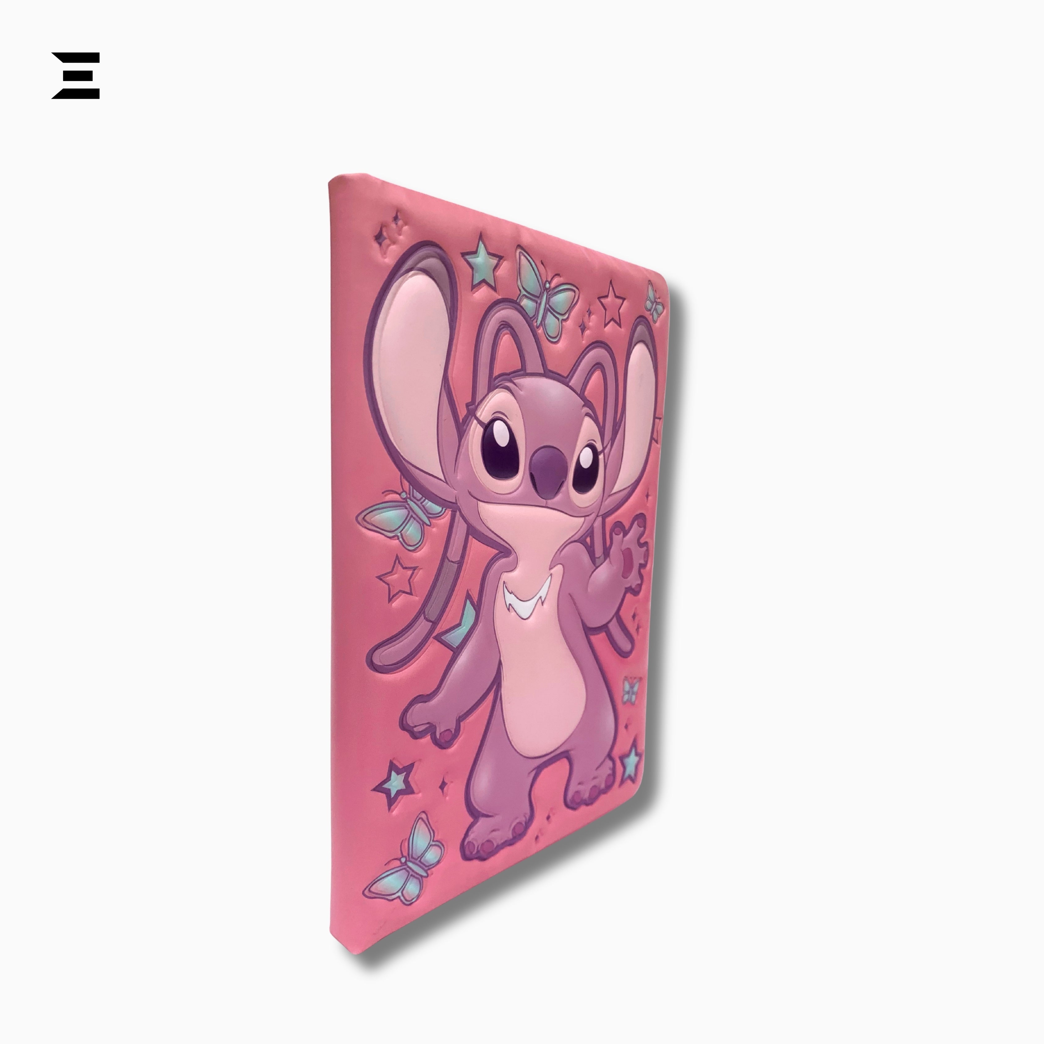 Disney Stitch 3D Cover A5 Notebook – 80 Sheets Premium Writing Notebook | IBRELIA™ IBRELIA
