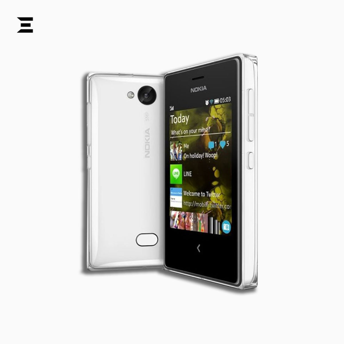 Nokia Asha 503 Dual SIM White | Brand New | Complete Original Box & Accessories | Classic Nokia Touchscreen Phone