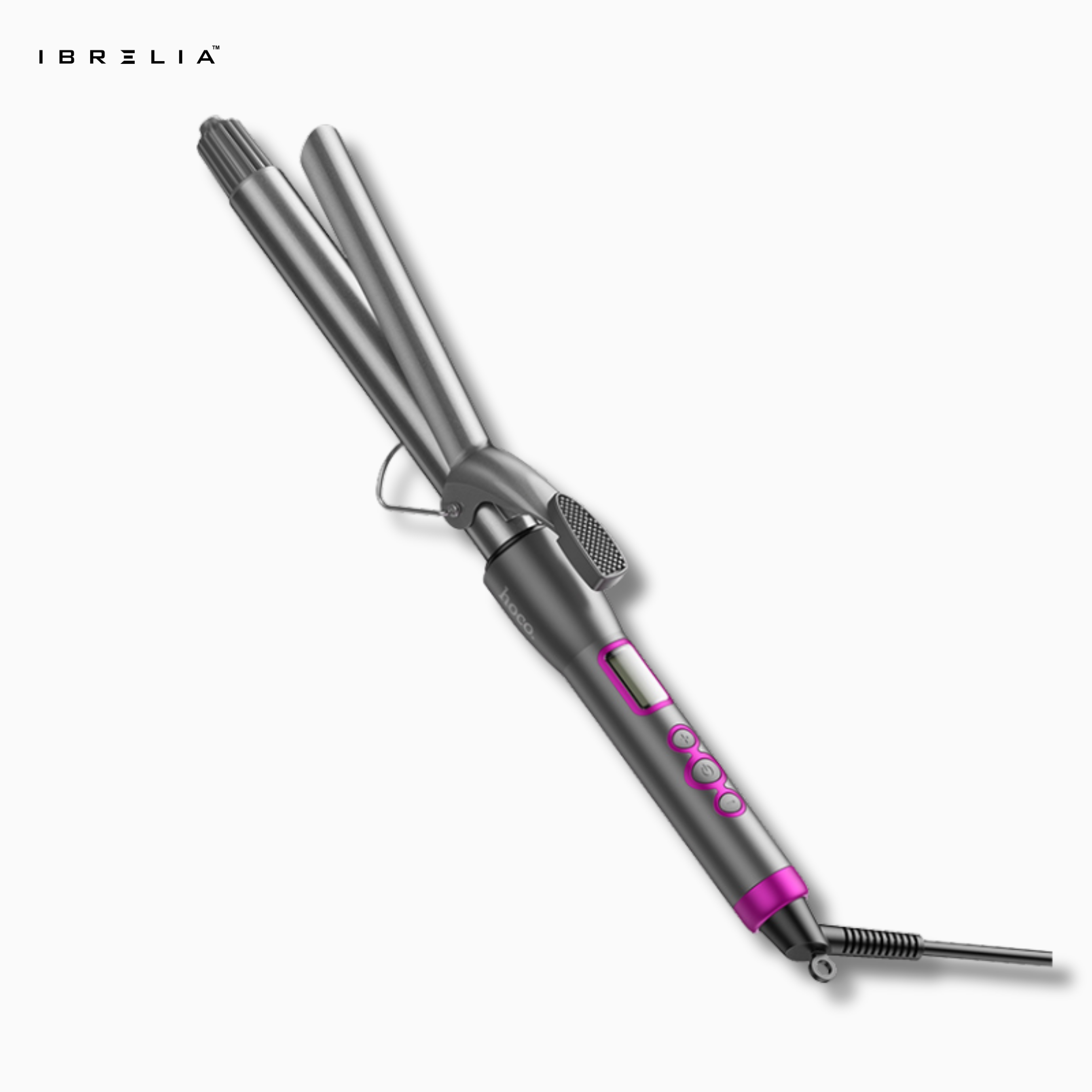 HOCO HP43 Electric Curling Iron (Digital Display) | 25mm Barrel | 120–220°C | Fast Heating | IBRELIA™ IBRELIA