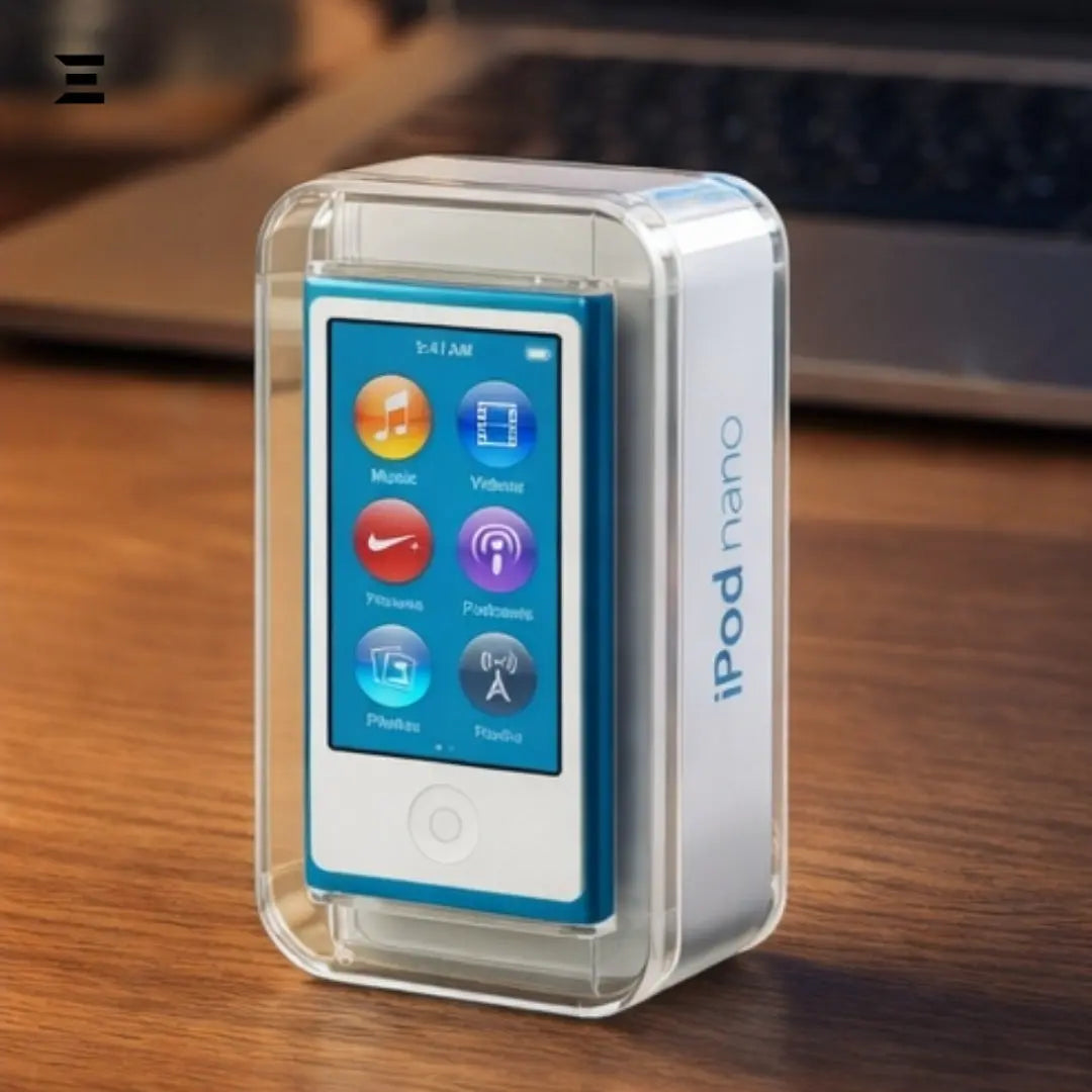 Apple iPod Nano (Brand New Sealed) – Retro Classic Music Player Collectible - Blue IBRELIA