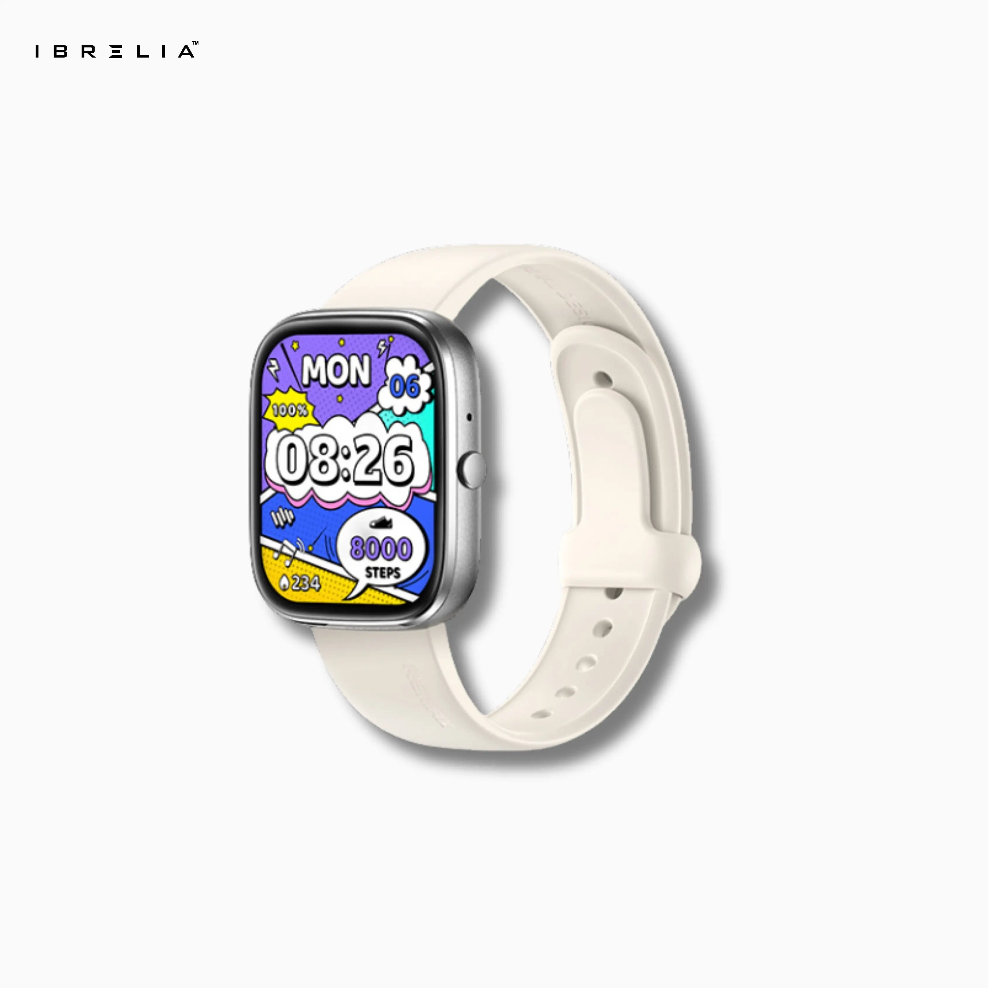 REMAX Smartwatch WATCH25 | Magnetic Strap | Waterproof Design | Dynamic Display | IBRELIA™ IBRELIA