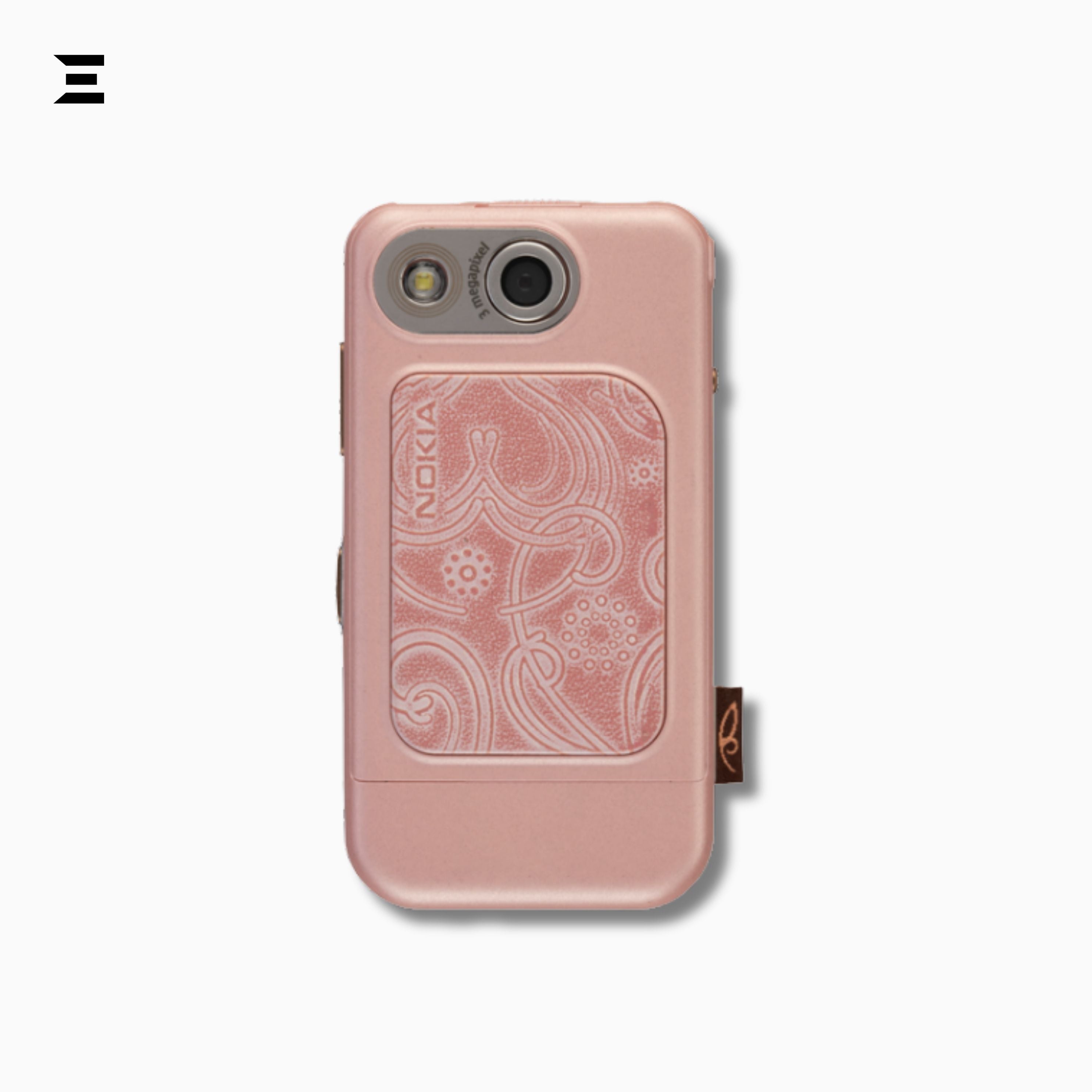 Nokia 7390 Pink & Cream (Brand New – Only Phone) | Original Nokia Flip Fashion Phone | Rare Collector's Edition