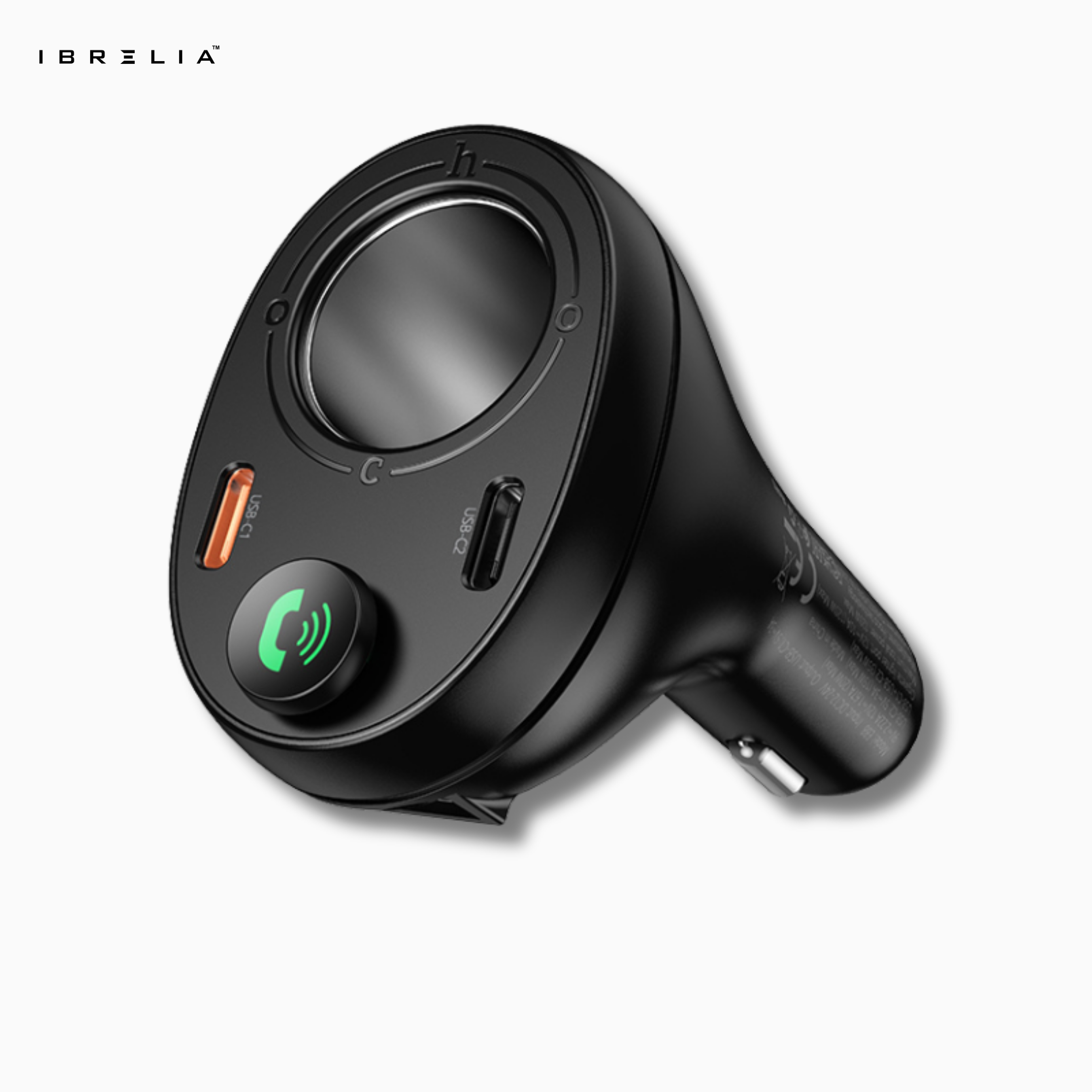 HOCO E88 – 120W High-Power Car Charger + BT FM Transmitter | IBRELIA™