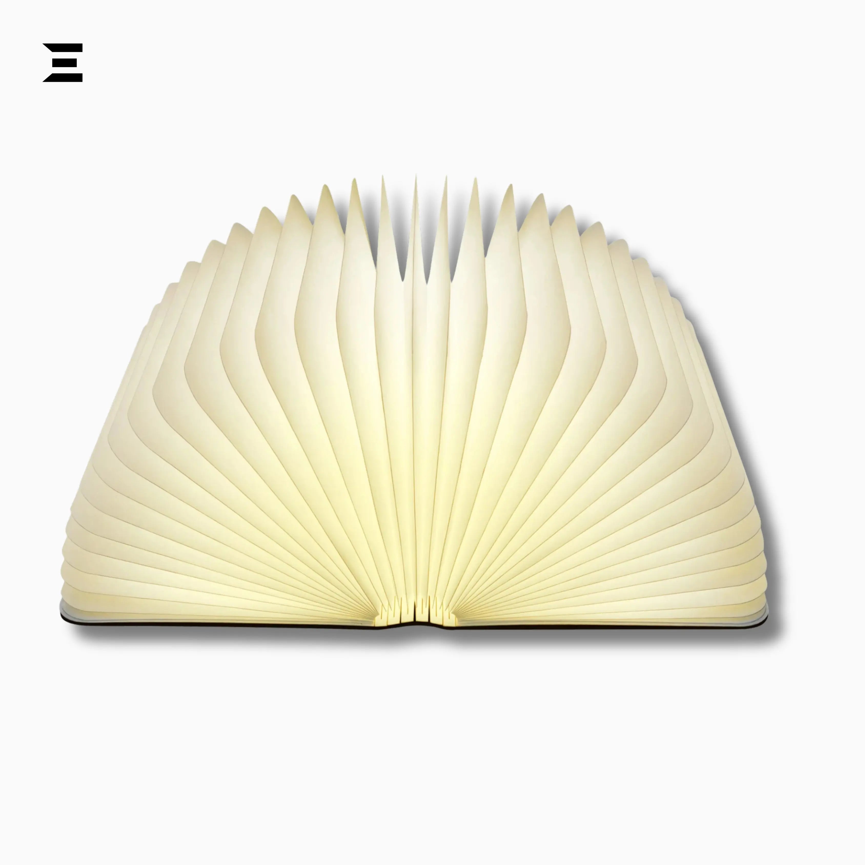 Foldable LED Book Lamp – Wooden Rechargeable Book Light | Decorative Table Lamp | IBRELIA™ IBRELIA