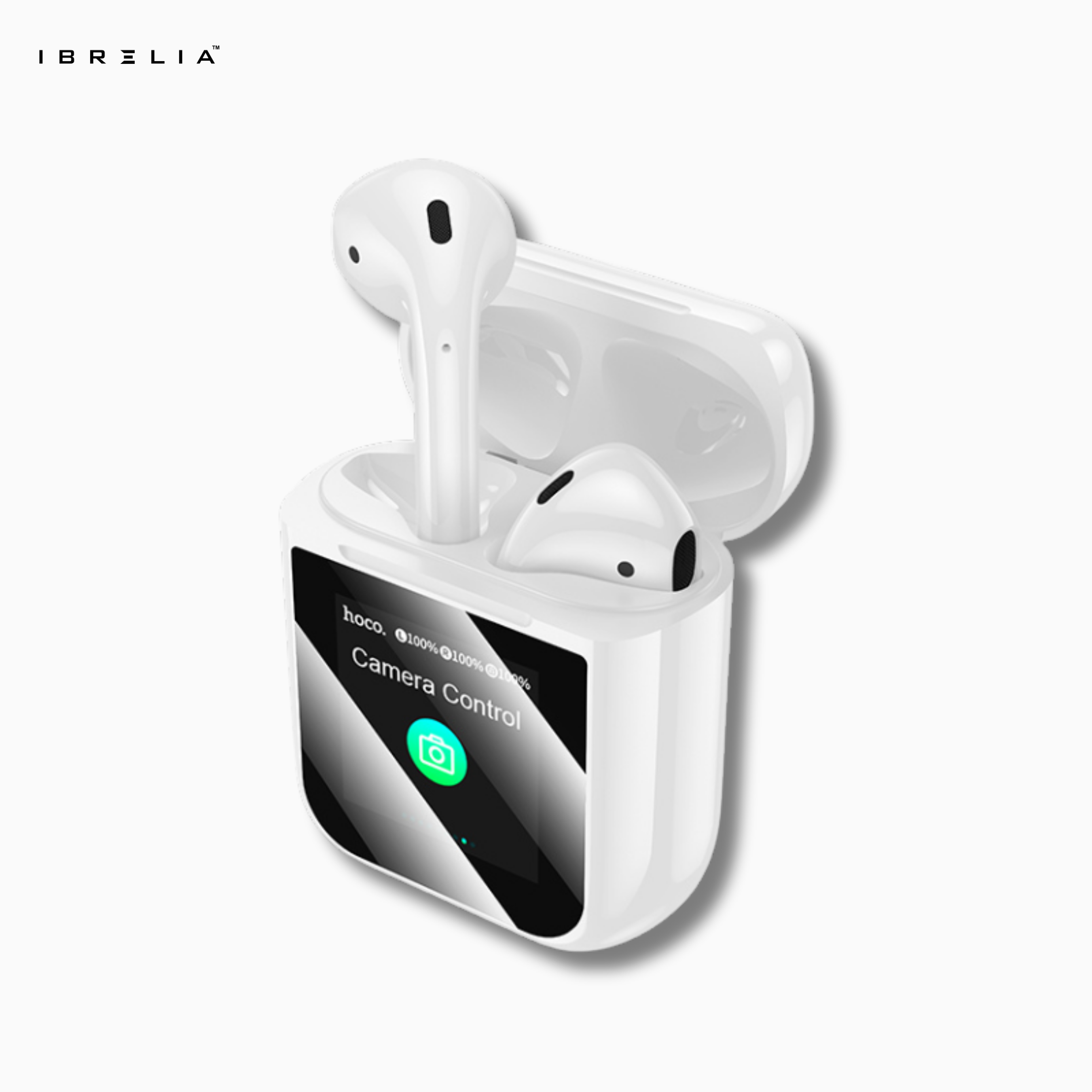 HOCO EW80 Magnificent True Wireless Touch Screen Earbuds | Bluetooth 5.4 | IBRELIA™ IBRELIA