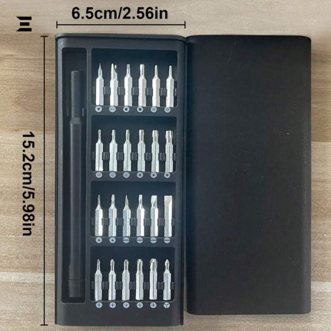 25-in-1 Precision Screwdriver Set – Compact Multi-Bit Repair Tool Kit IBRELIA