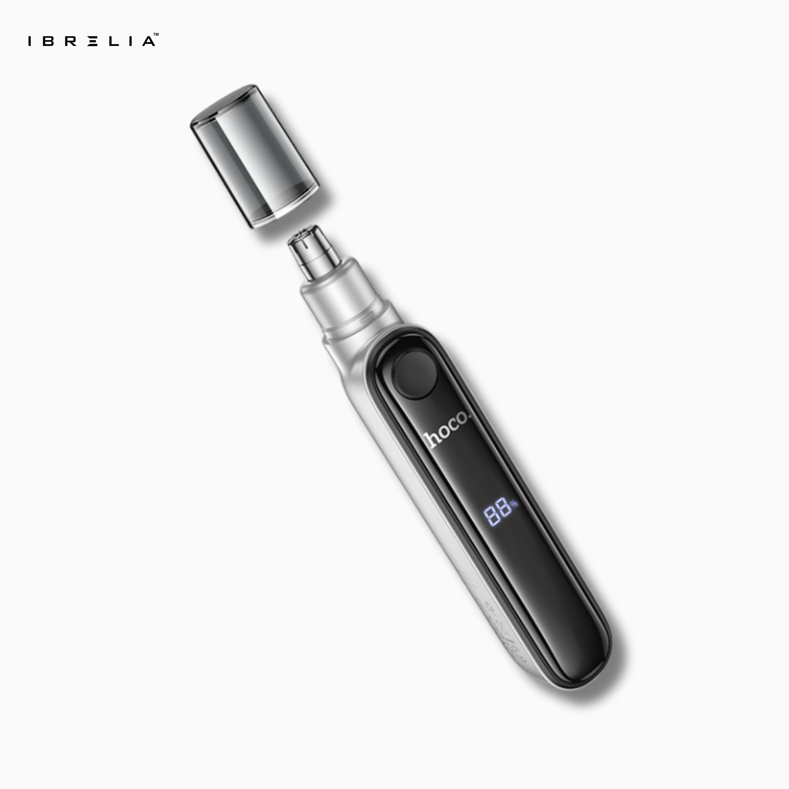 HOCO HP33 Electric Nose Hair Trimmer with LED Display | 5650 RPM Motor | USB Rechargeable | IBRELIA™ IBRELIA