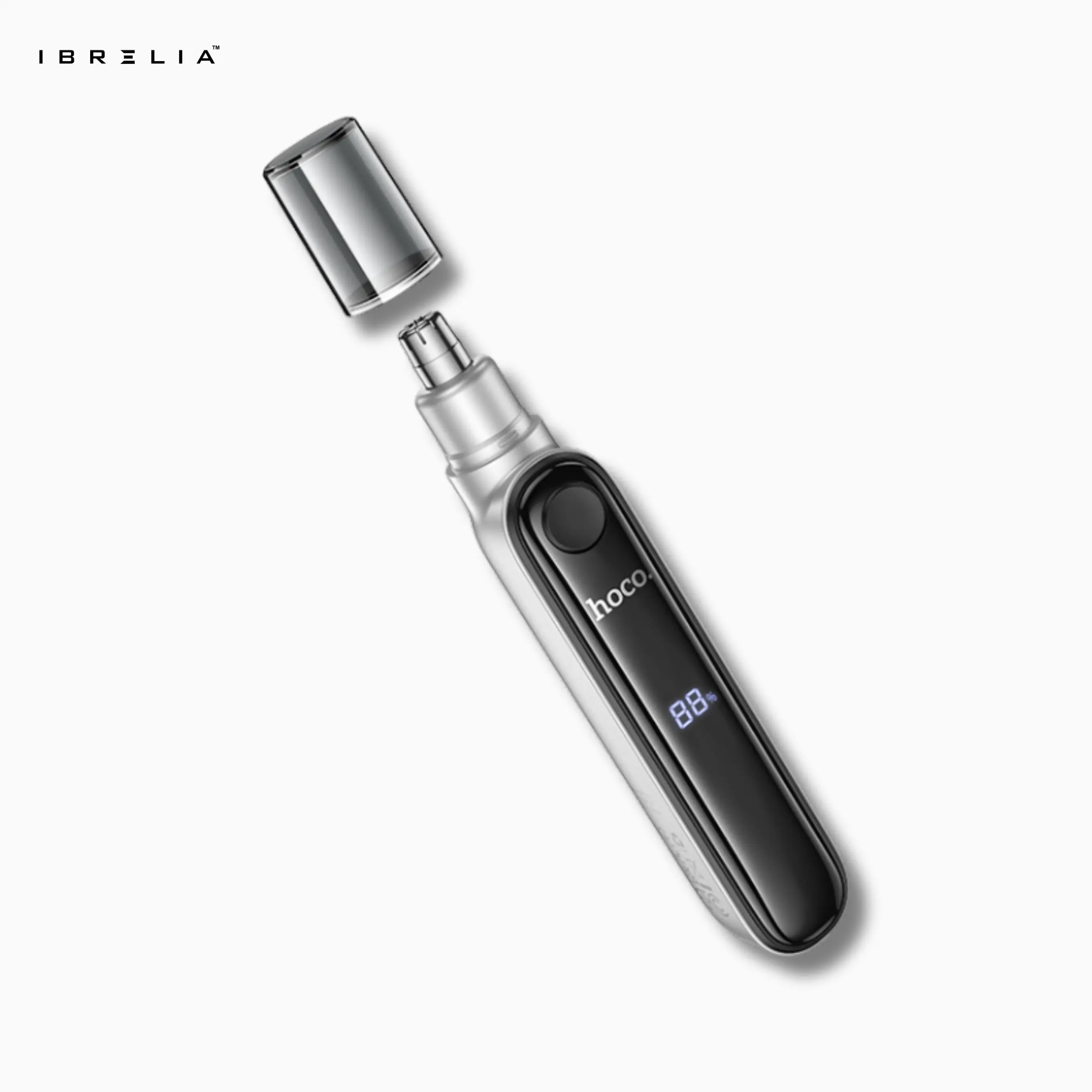 HOCO HP33 Electric Nose Hair Trimmer with LED Display | 5650 RPM Motor | USB Rechargeable | IBRELIA™ IBRELIA