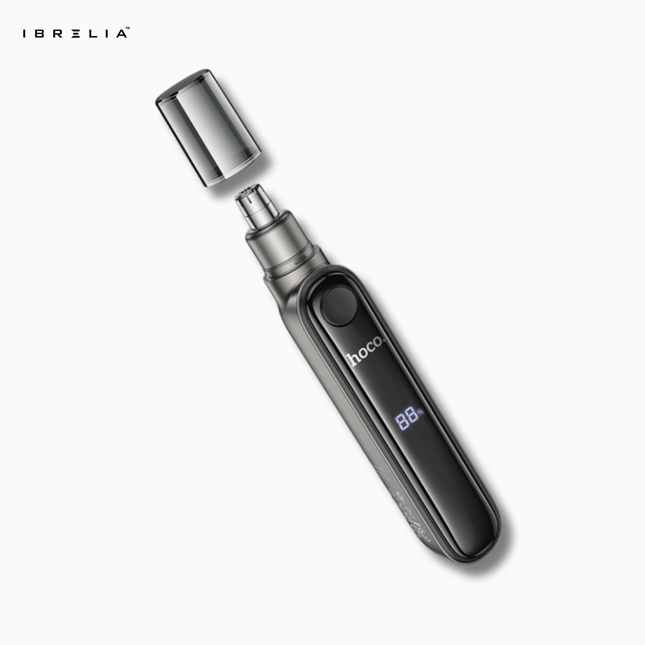 HOCO HP33 Electric Nose Hair Trimmer with LED Display | 5650 RPM Motor | USB Rechargeable | IBRELIA™ IBRELIA